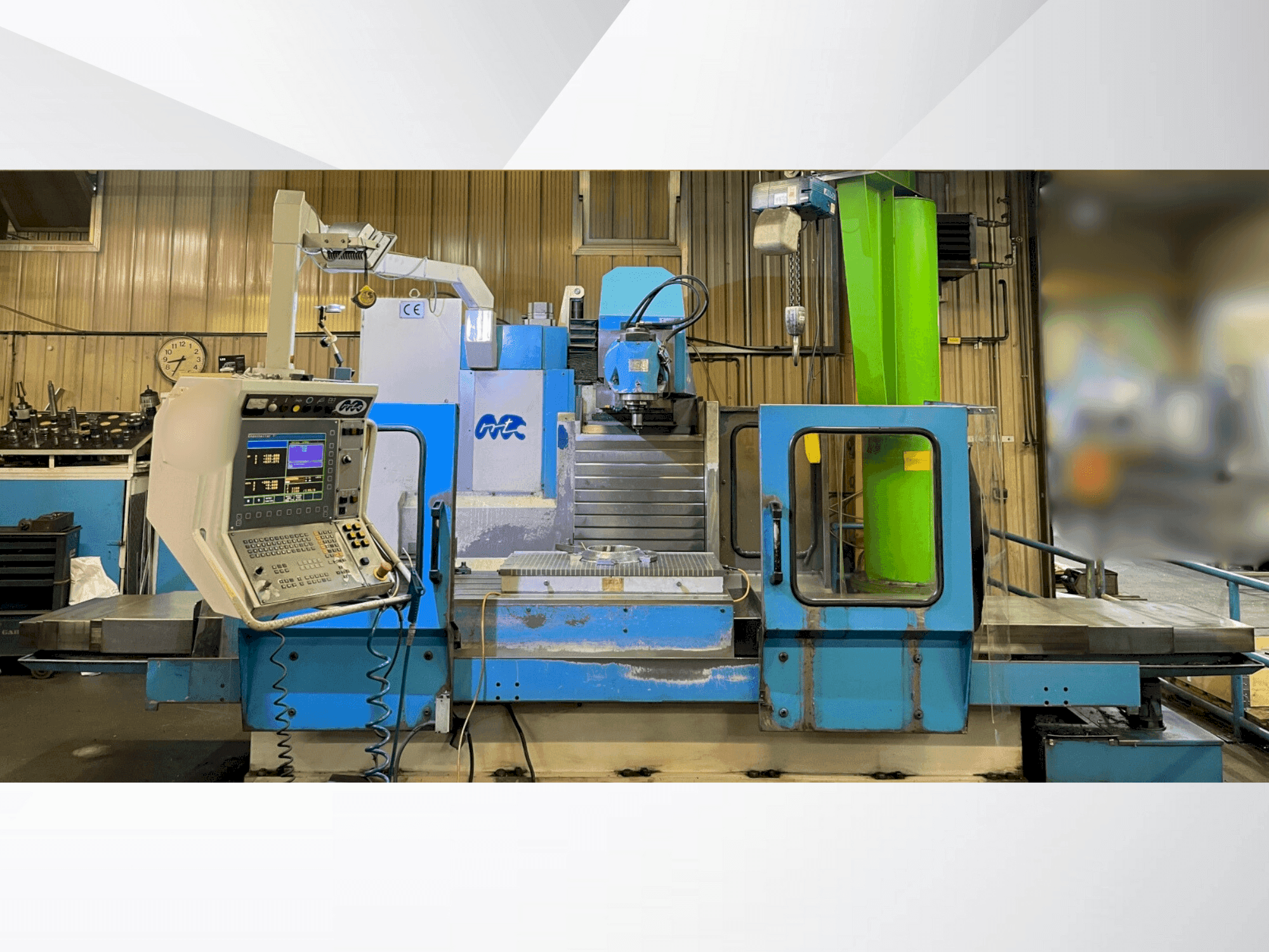 Vooraanzicht van MTE Kompakt Plus machine