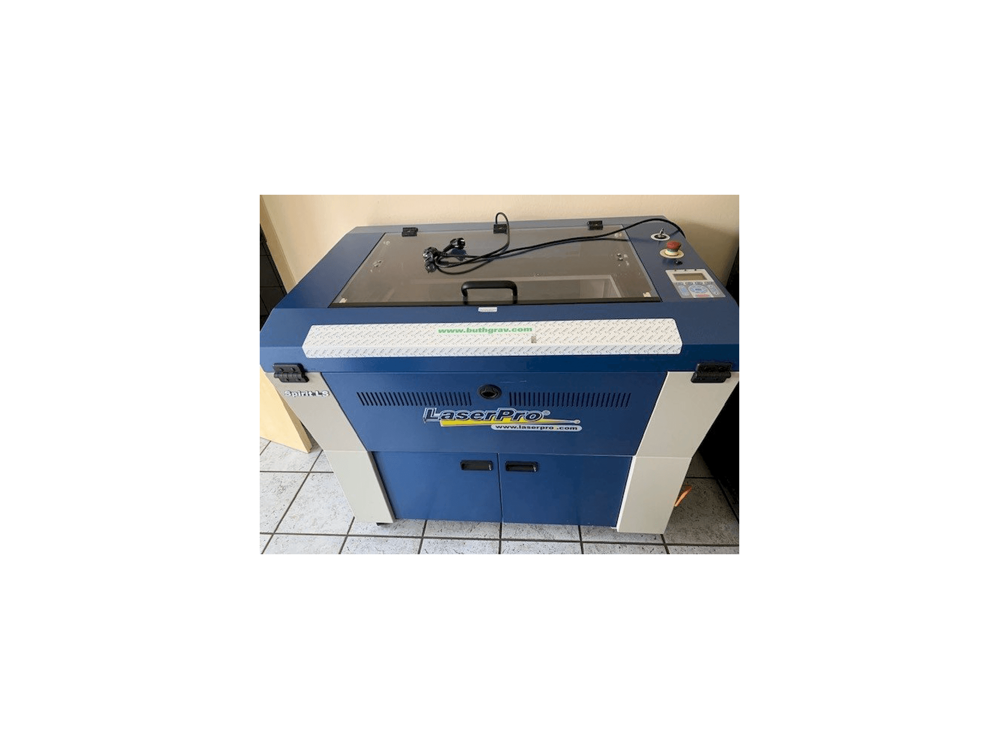 Vooraanzicht van BUTH Spirit LS machine