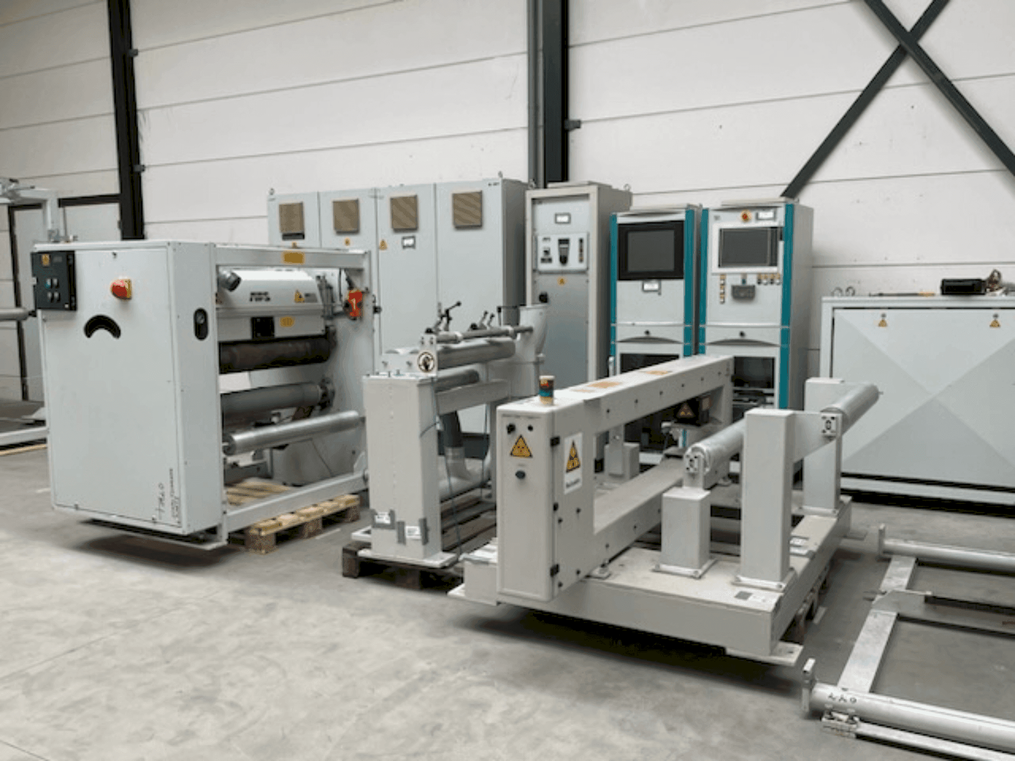 Vooraanzicht van Battenfeld BA 60 machine