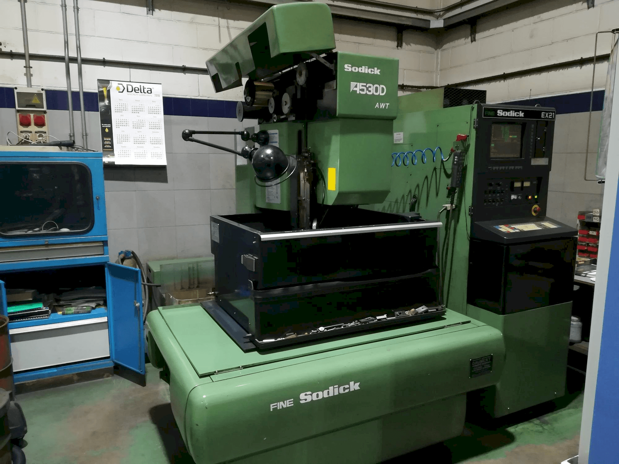 Vooraanzicht van Sodick A-530D machine