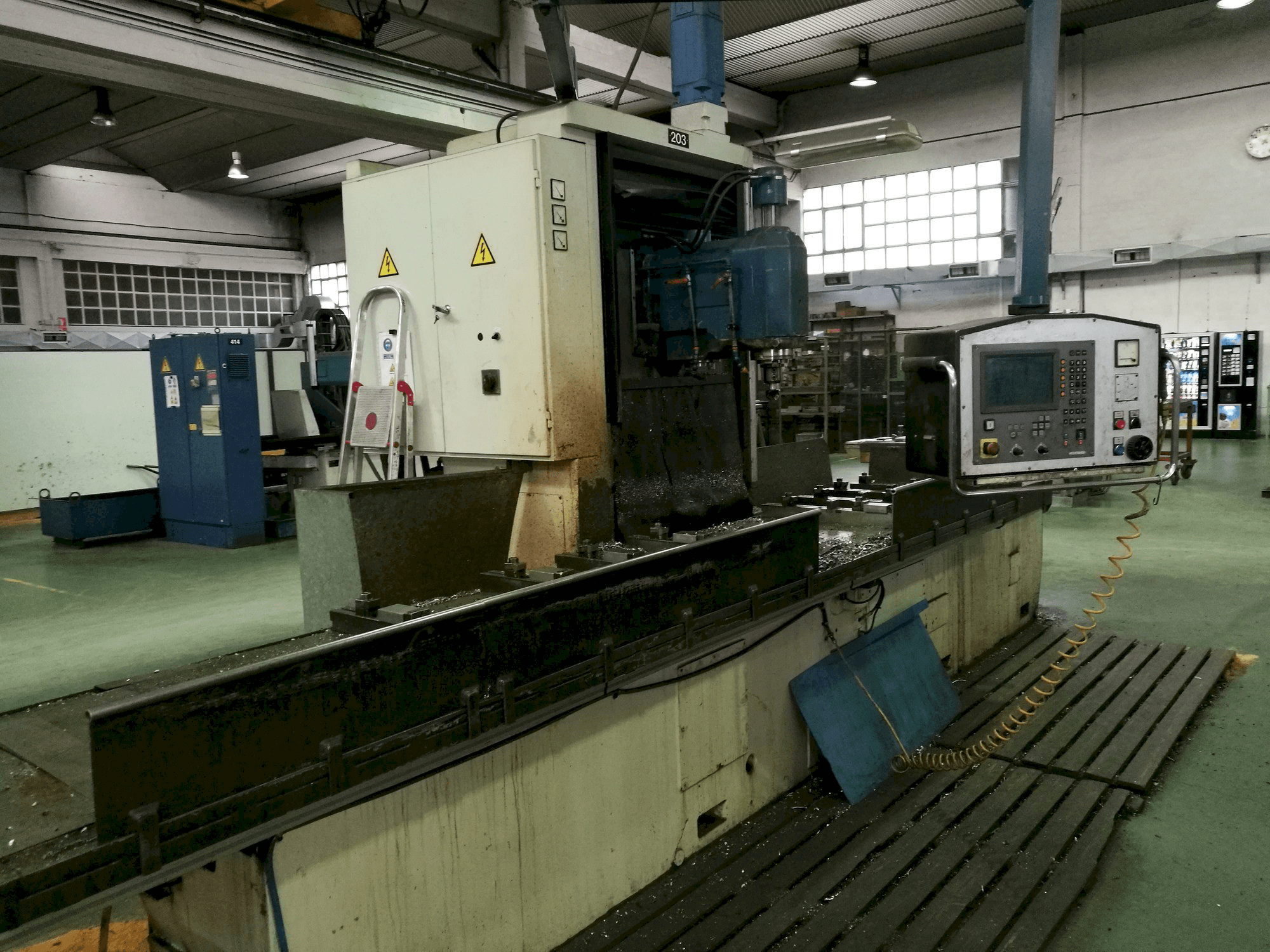 Linkerzijdeaanzicht van Correa A-20/44 machine