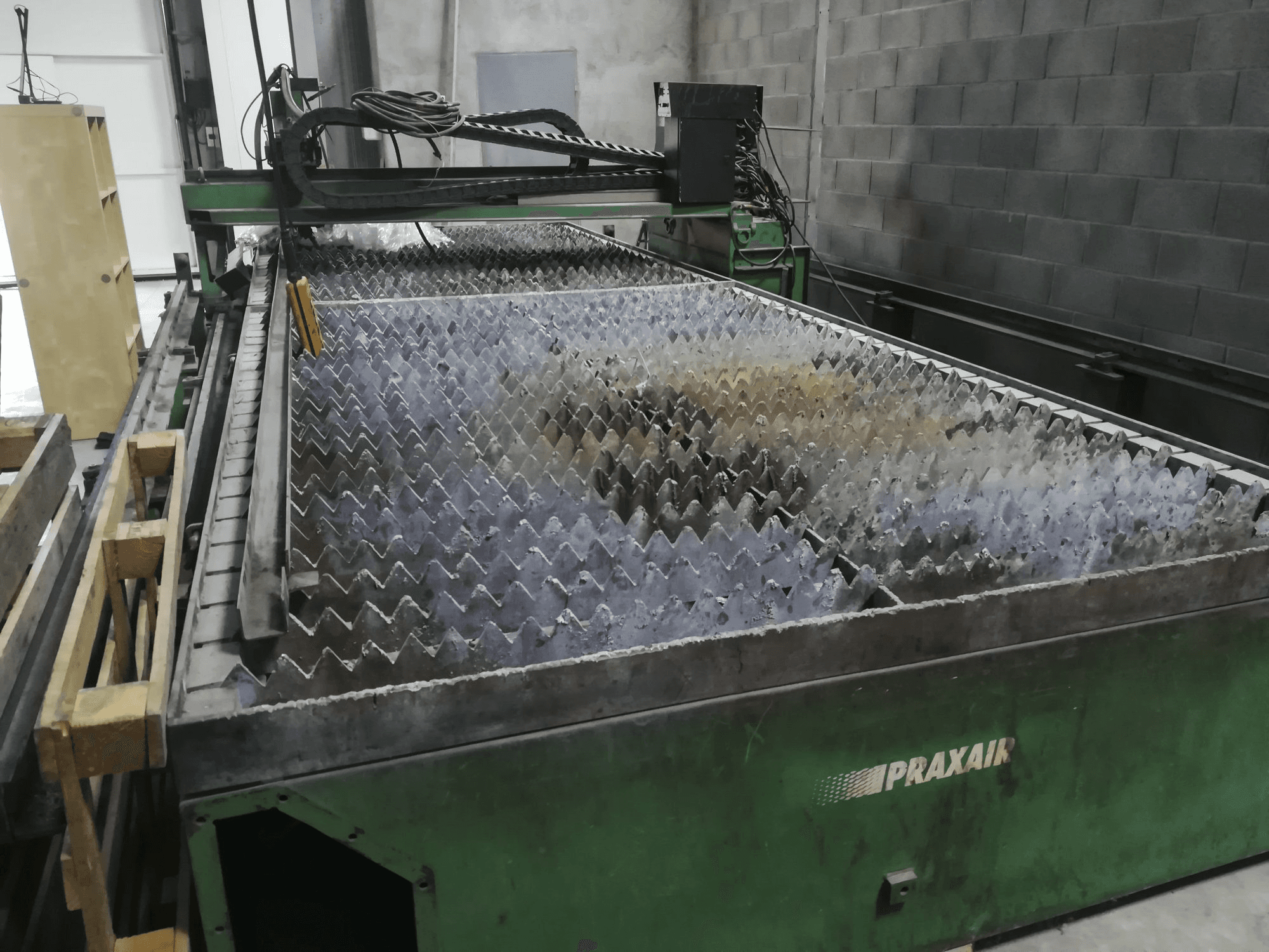 Vooraanzicht van Praxair P 2500S machine