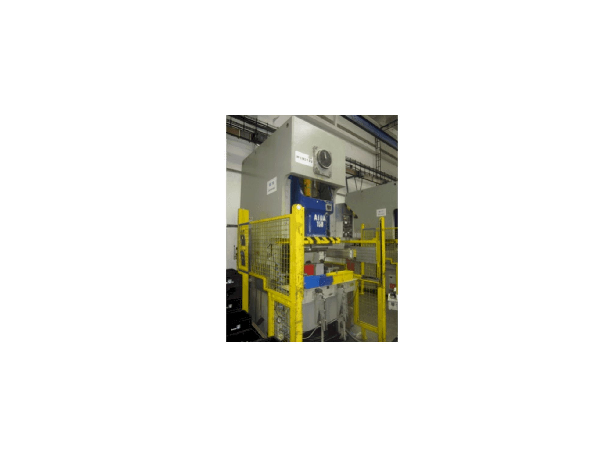 Vooraanzicht van AIDA NC 1-150 (2) machine