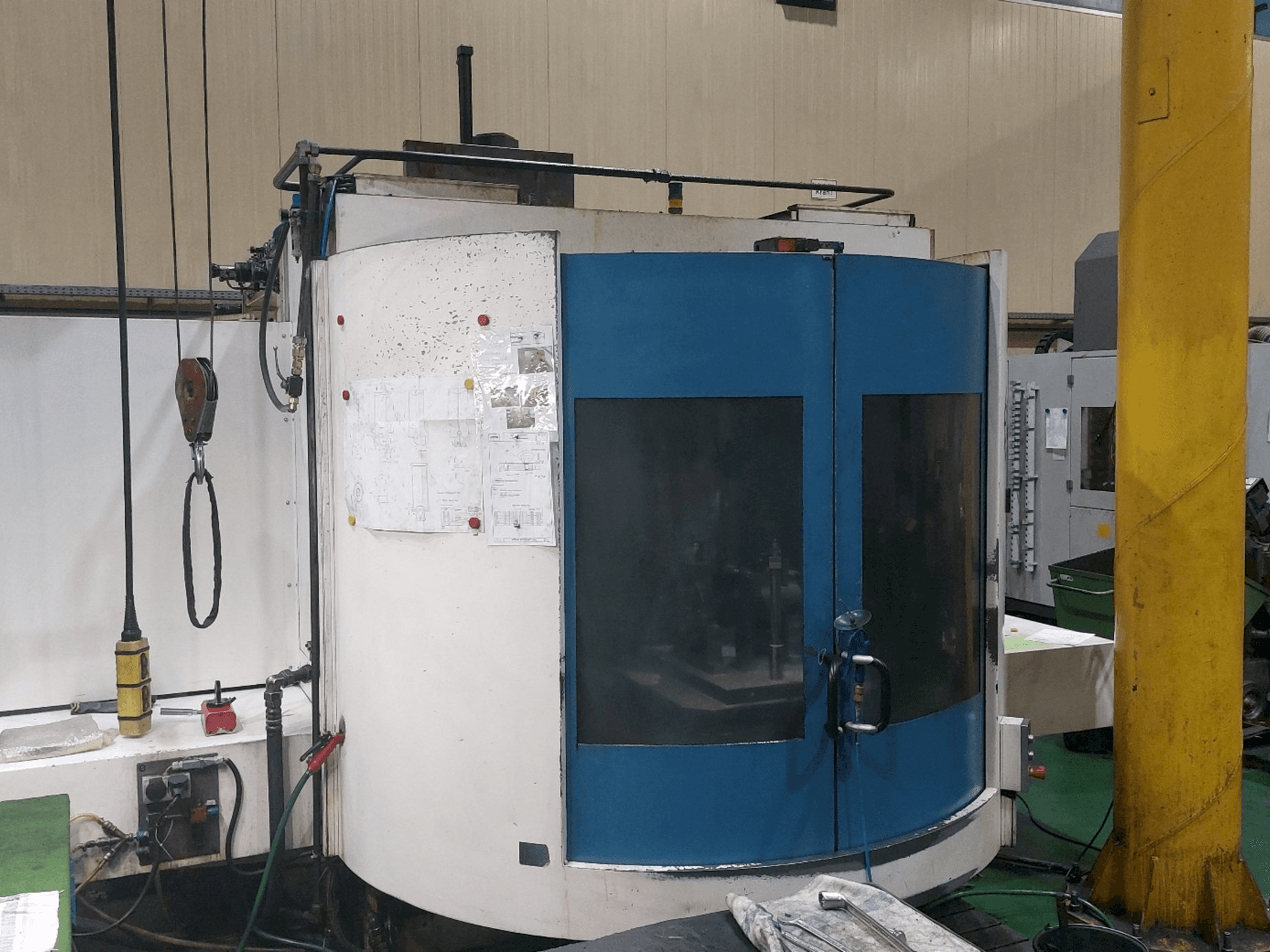 Vooraanzicht van Heckert CWK630 machine