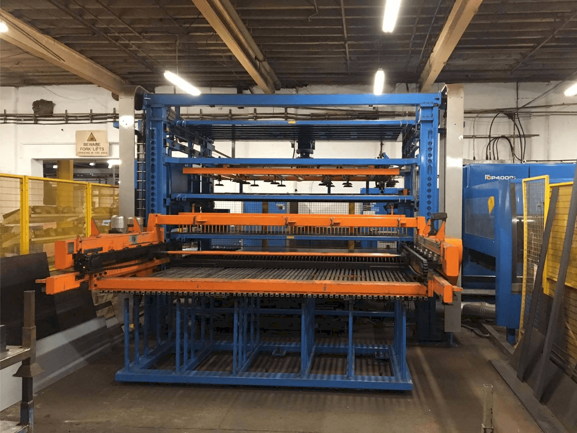 Vooraanzicht van Prima Power Platino 1530 4,0kW CO2 machine