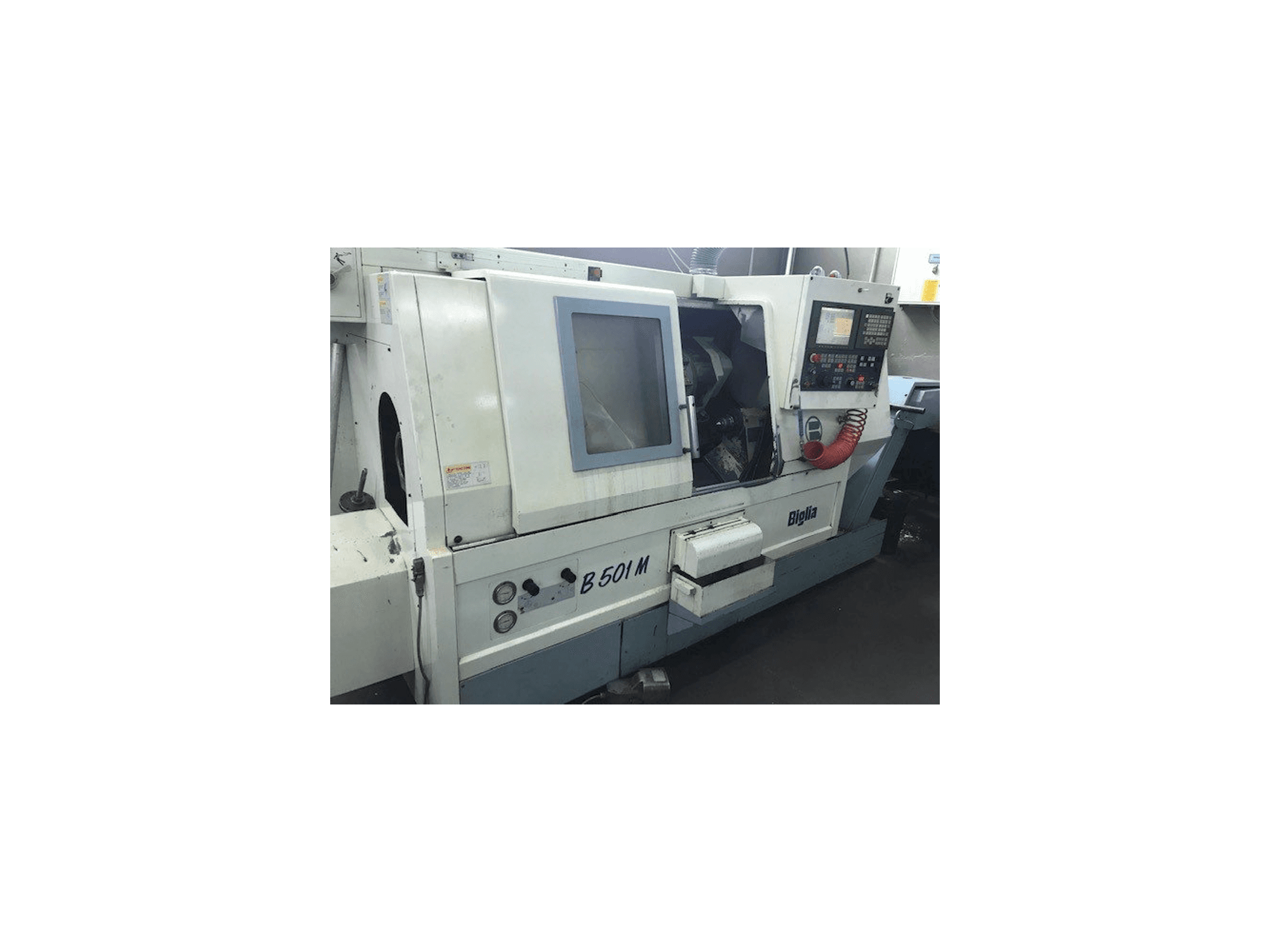 Vooraanzicht van Biglia B501 machine