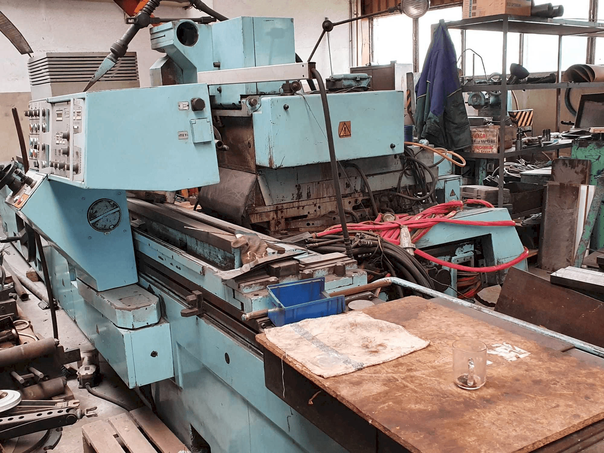 Vooraanzicht van TOS BUC 63B/3000 machine