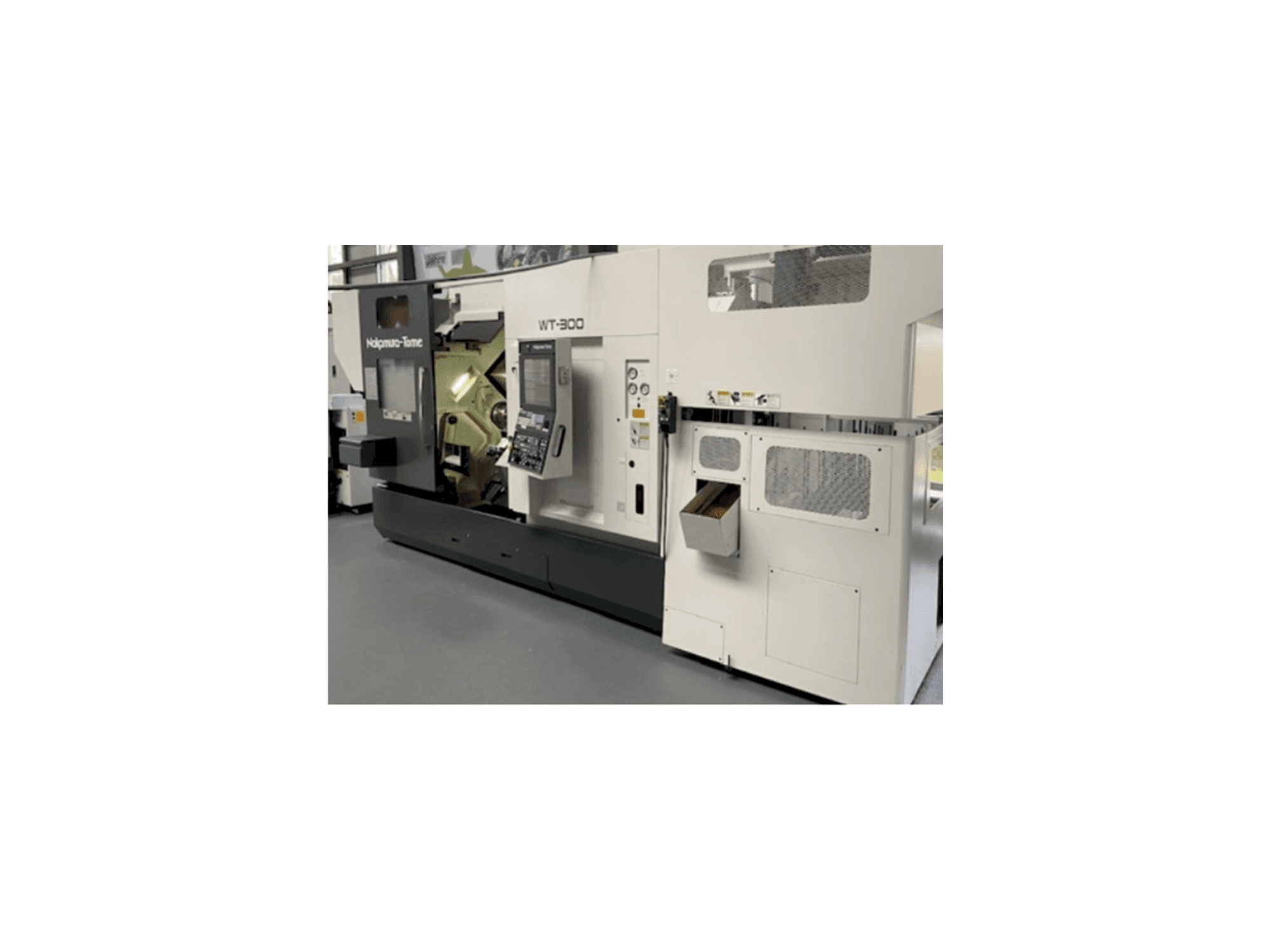 Vooraanzicht van NAKAMURA WT-300/GR 210 machine