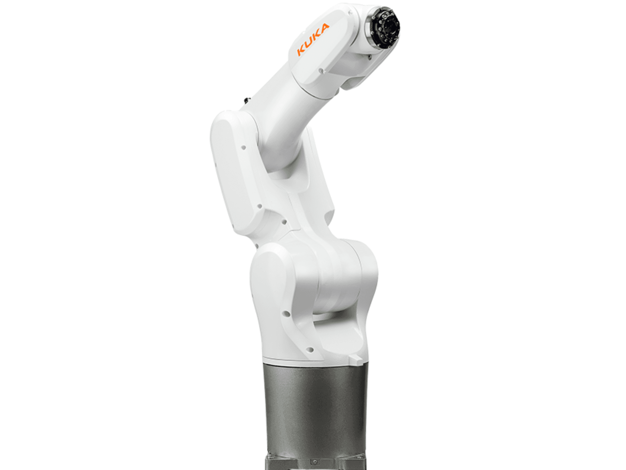 Vooraanzicht van KUKA KR4 R600 machine