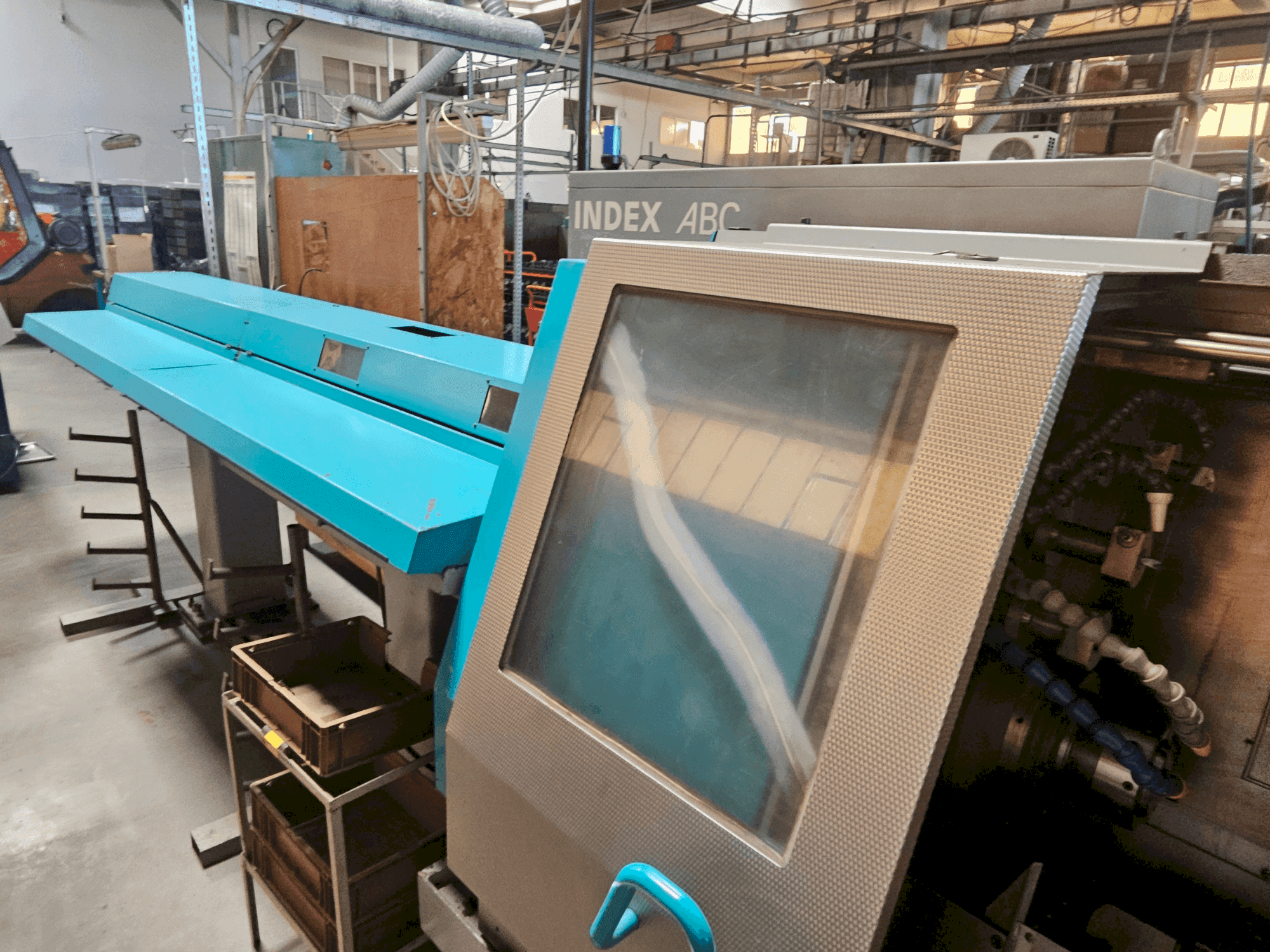 Vooraanzicht van Index ABC machine