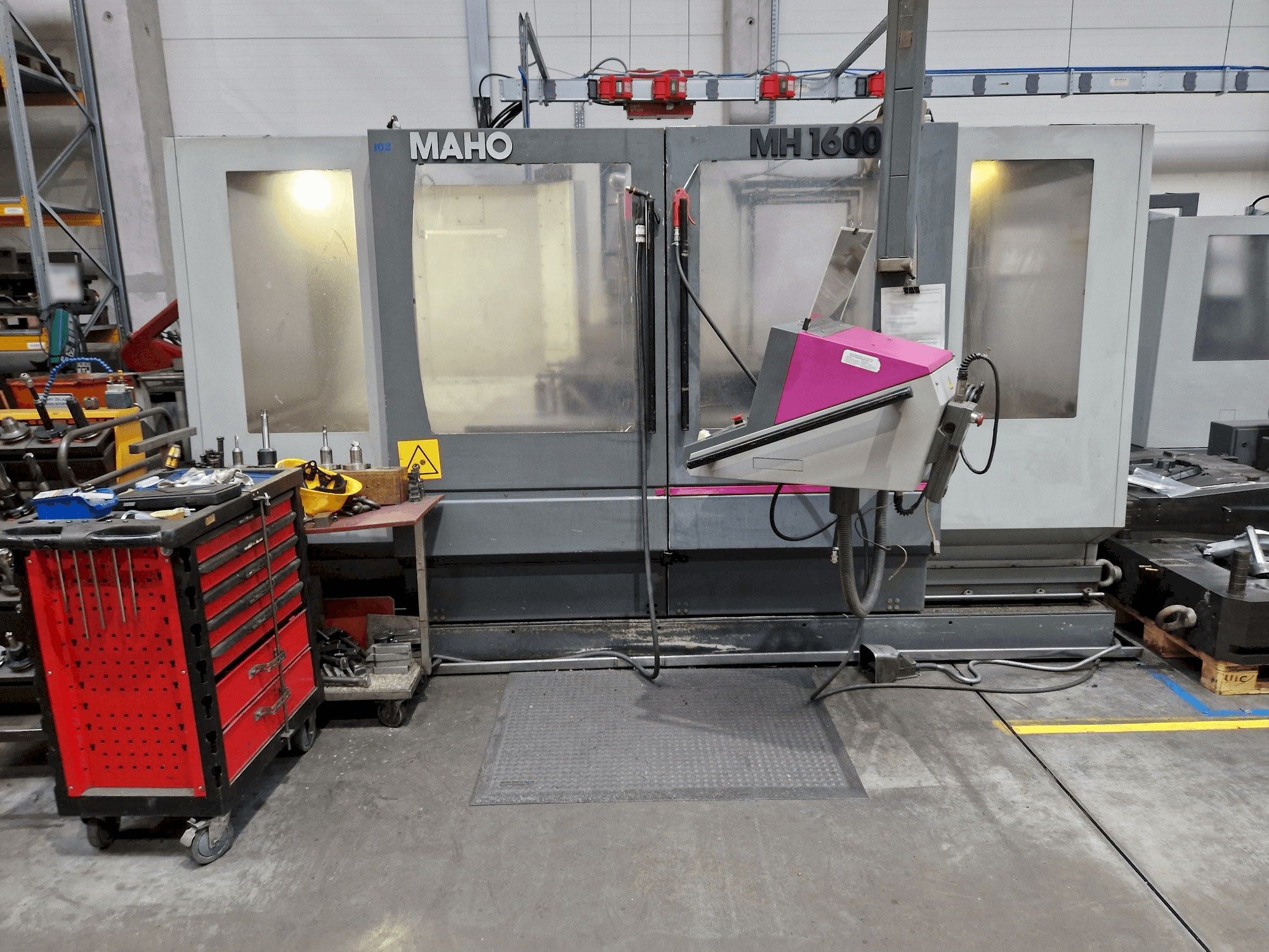 Vooraanzicht van Maho MH 1600 W machine