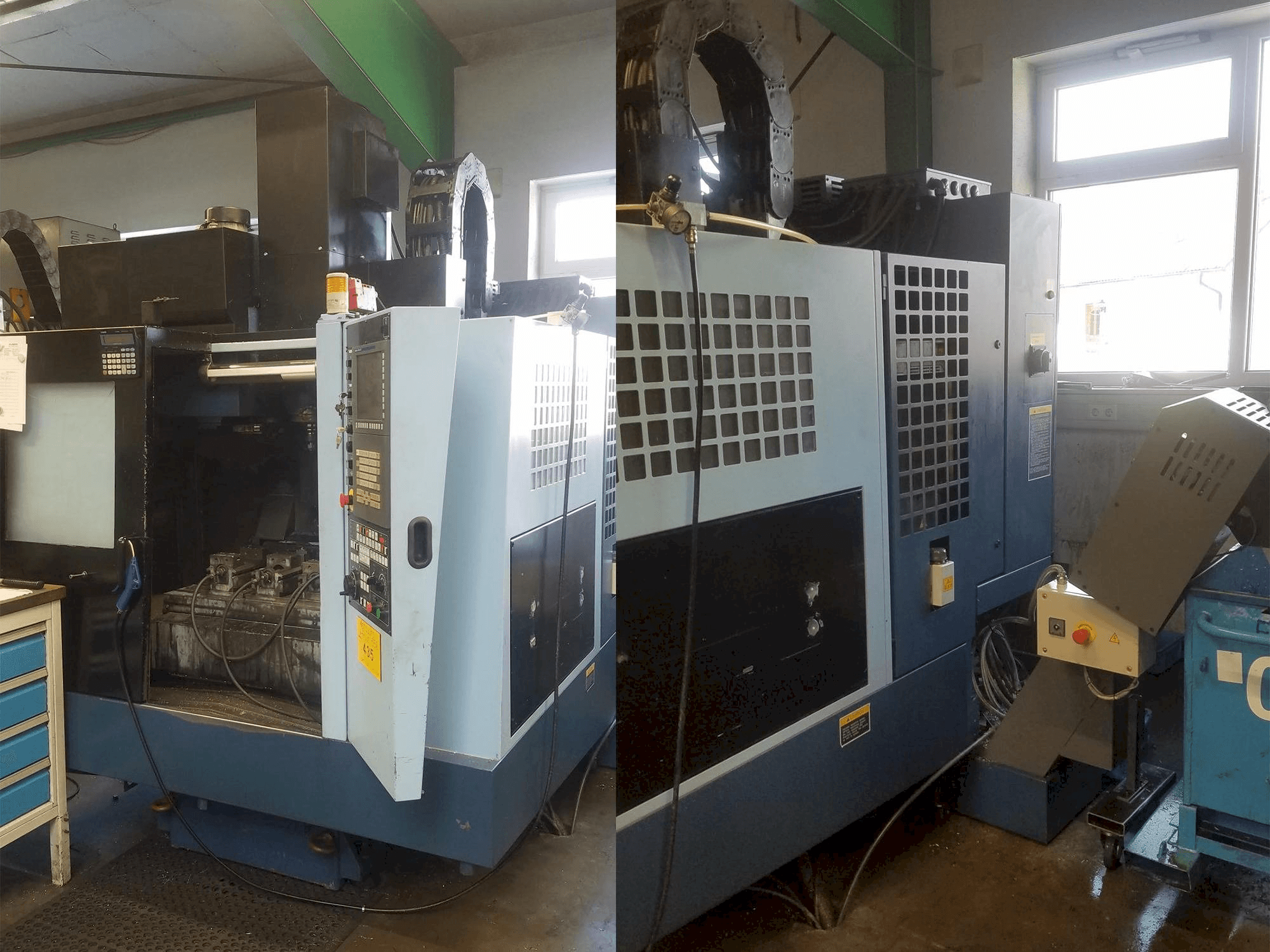 Vooraanzicht van Matsuura 550 V-Plus machine