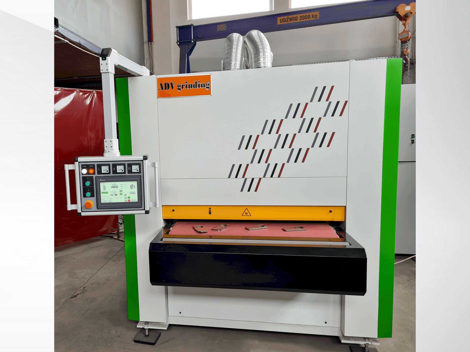 Vooraanzicht van ADV 508-RW-1100 machine