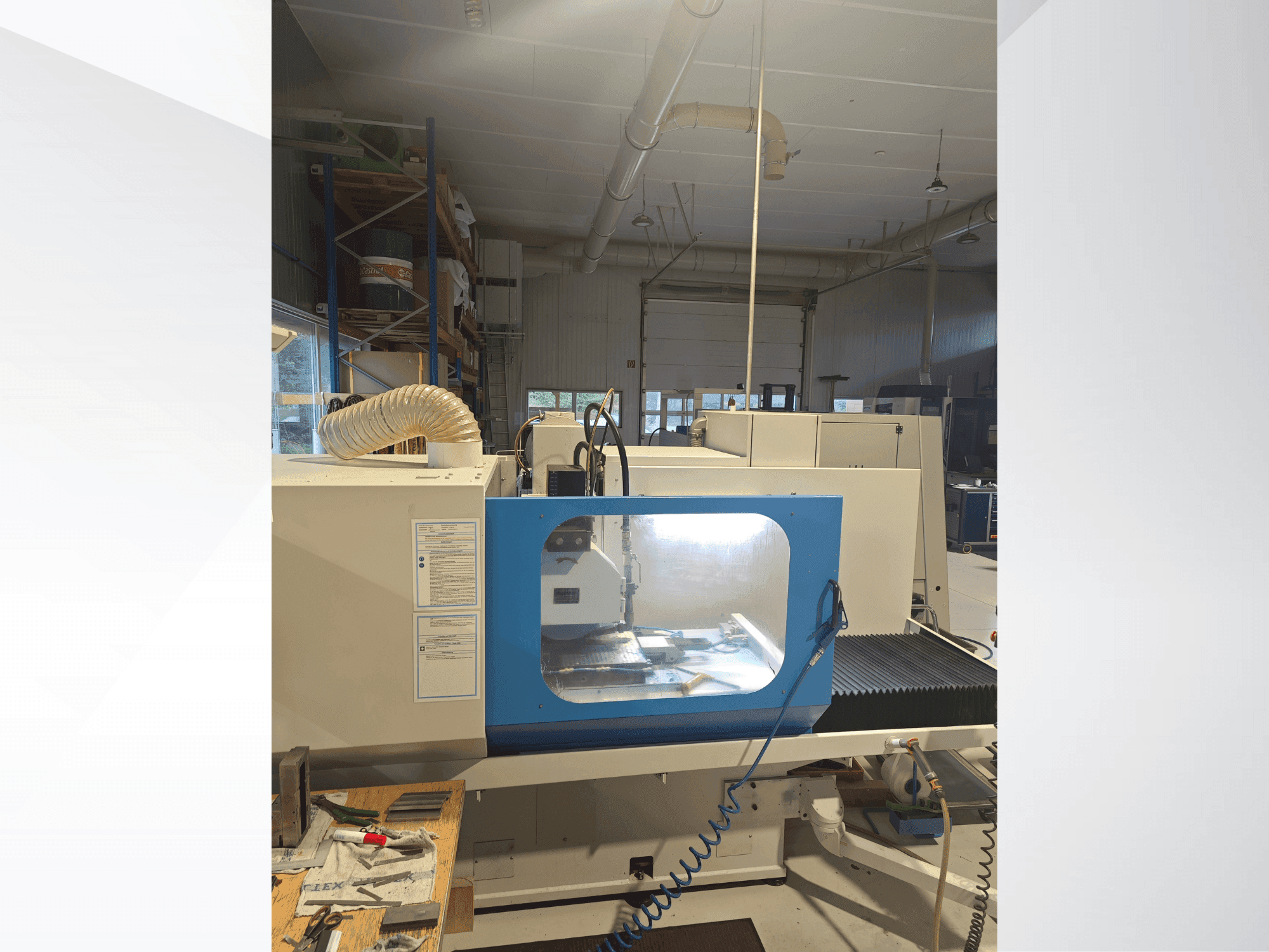 Vooraanzicht van ABA EL 1006 machine