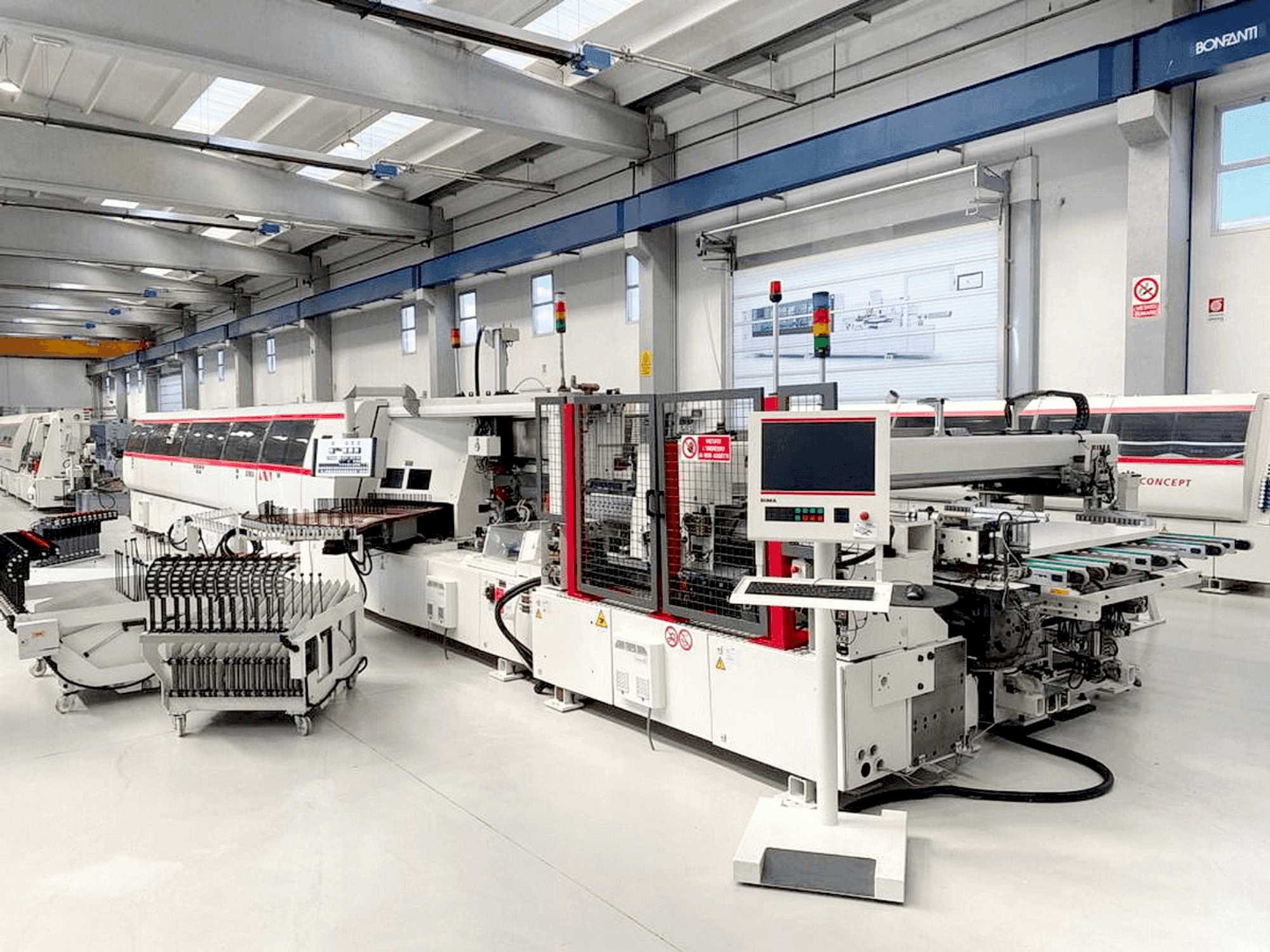 Vooraanzicht van IMA NOVIMAT LASER System/I/R75/1110/R3 machine