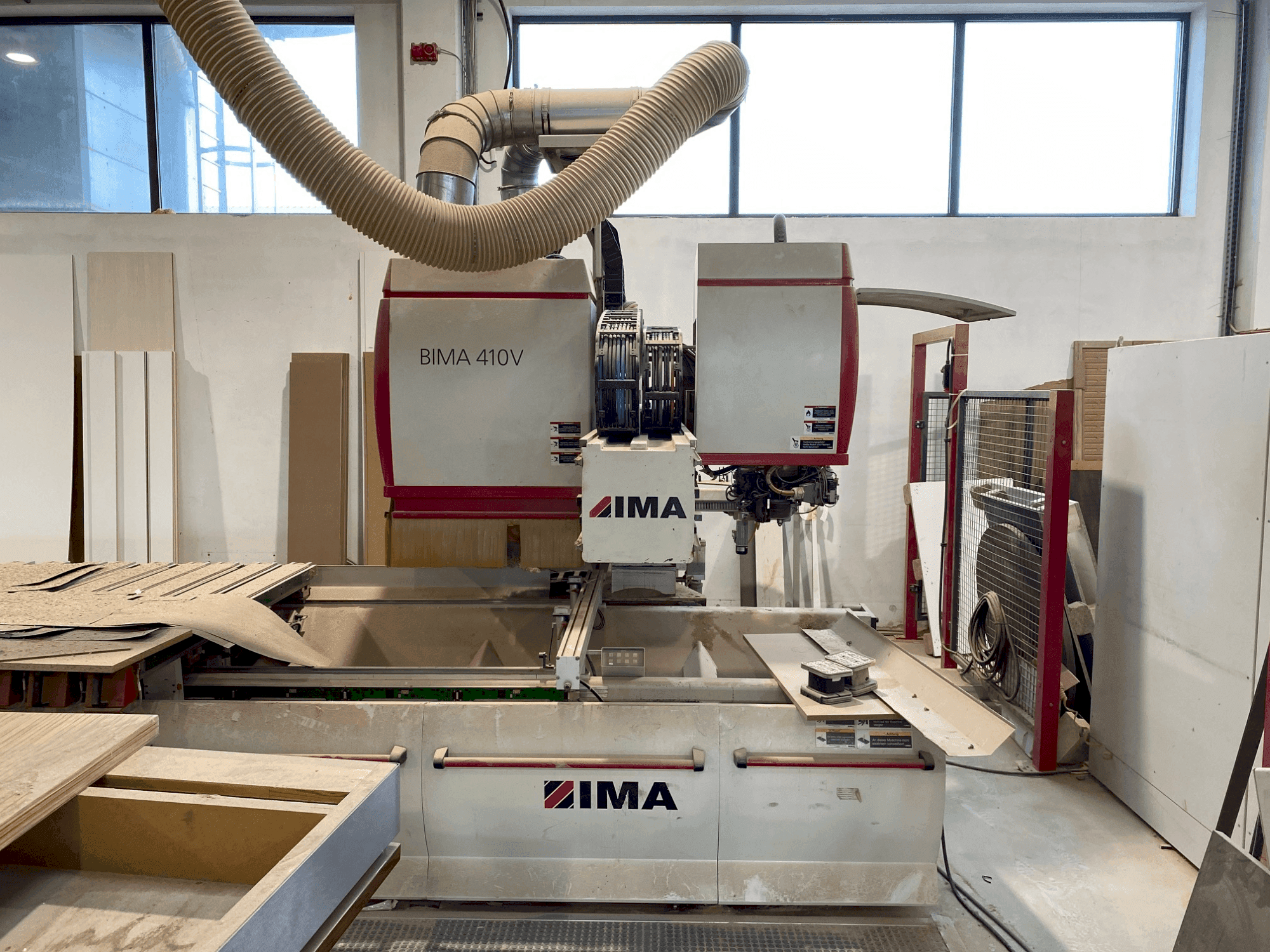 Vooraanzicht van IMA BIMA 410 V (2005) machine