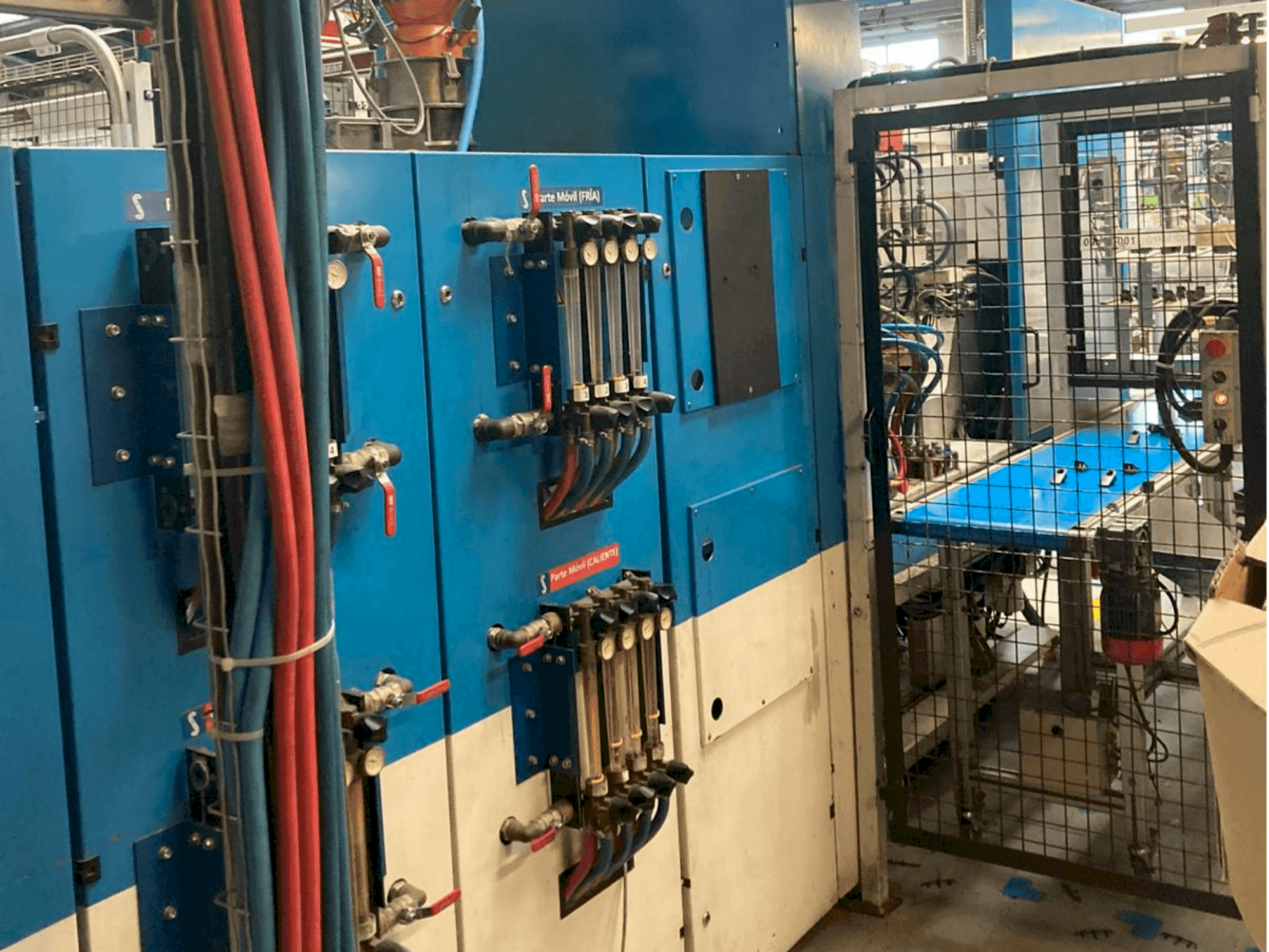 Vooraanzicht van Engel ES 500/110 HL machine