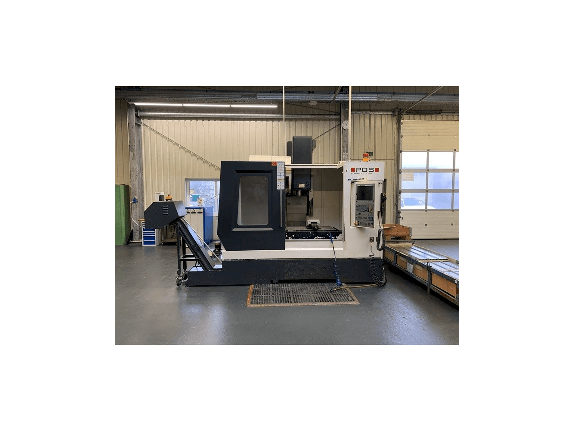 Vooraanzicht van POS POSmill C1050 machine