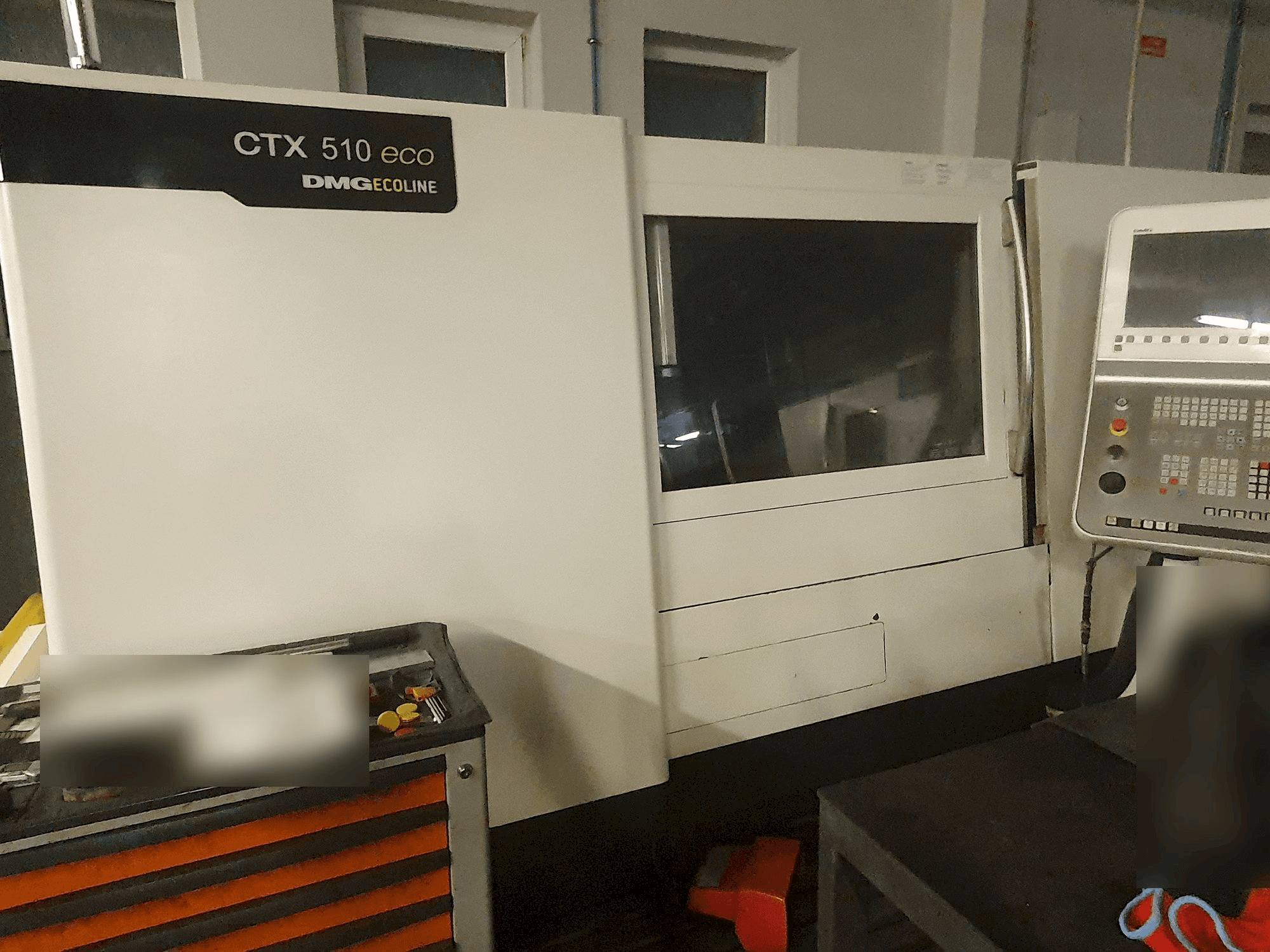 Vooraanzicht van DMG GILDEMEISTER ecoline CTX 510 eco V3 machine