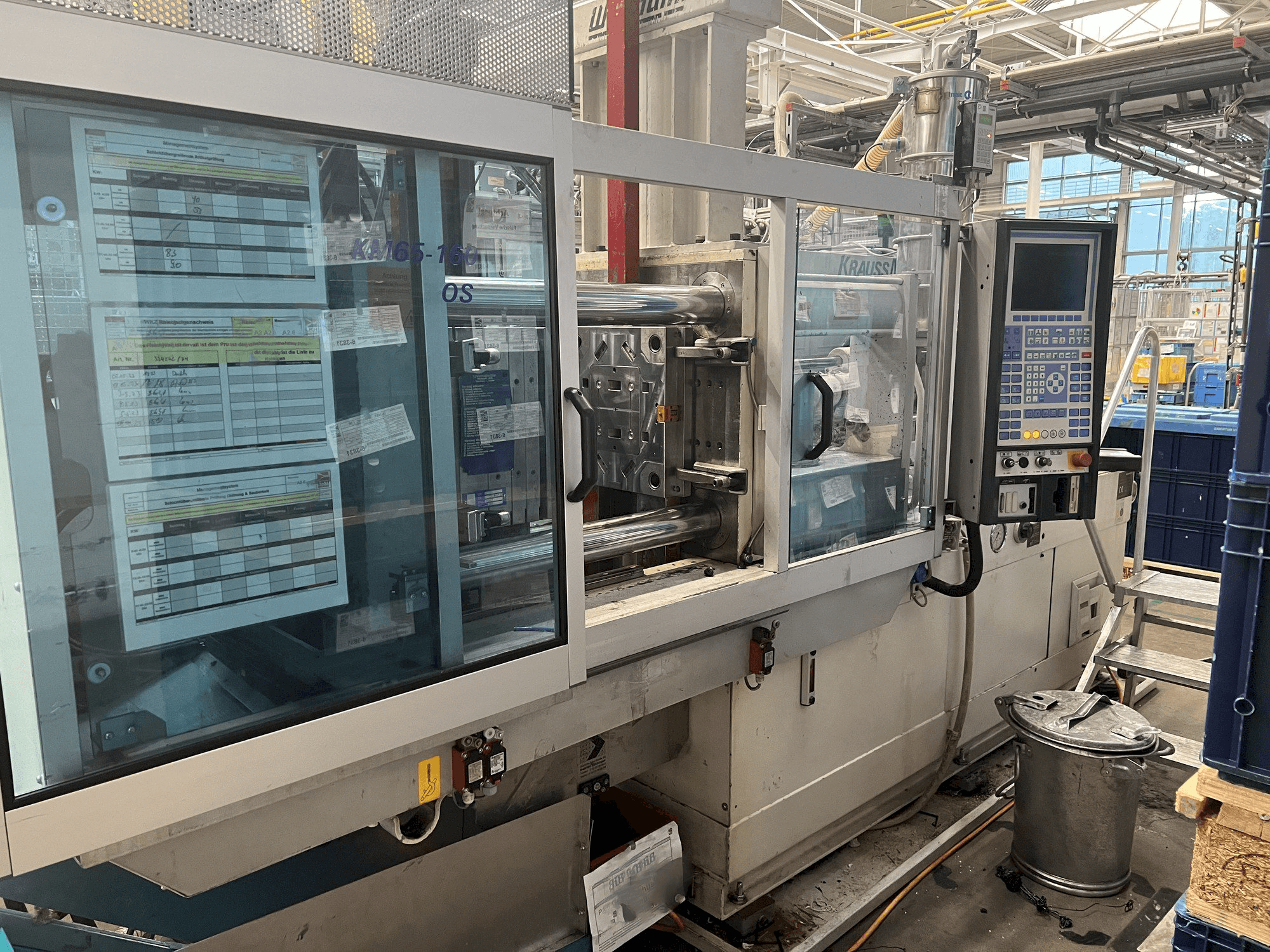 Vooraanzicht van Krauss Maffei KM 65-160 C2 machine