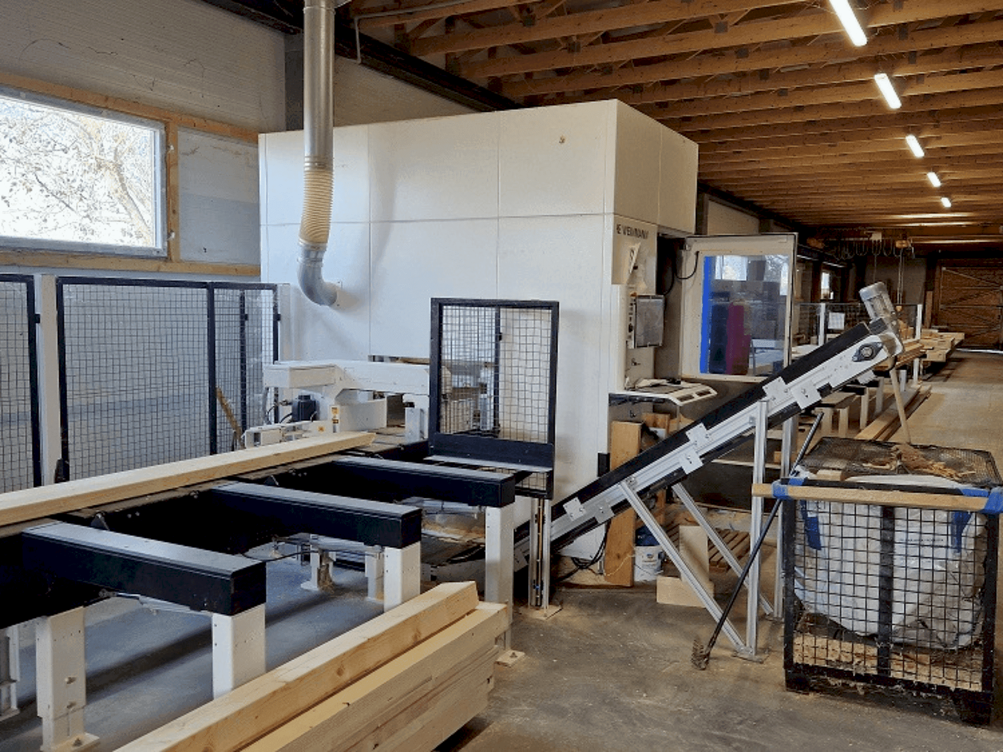 Vooraanzicht van HOMAG WEINMANN BEAMTEQ B-540 (2019) machine