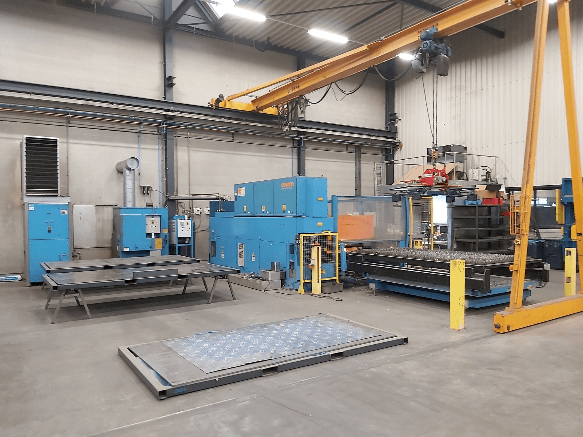 Vooraanzicht van Prima Power Platino 1530 4,0kW CO2 machine