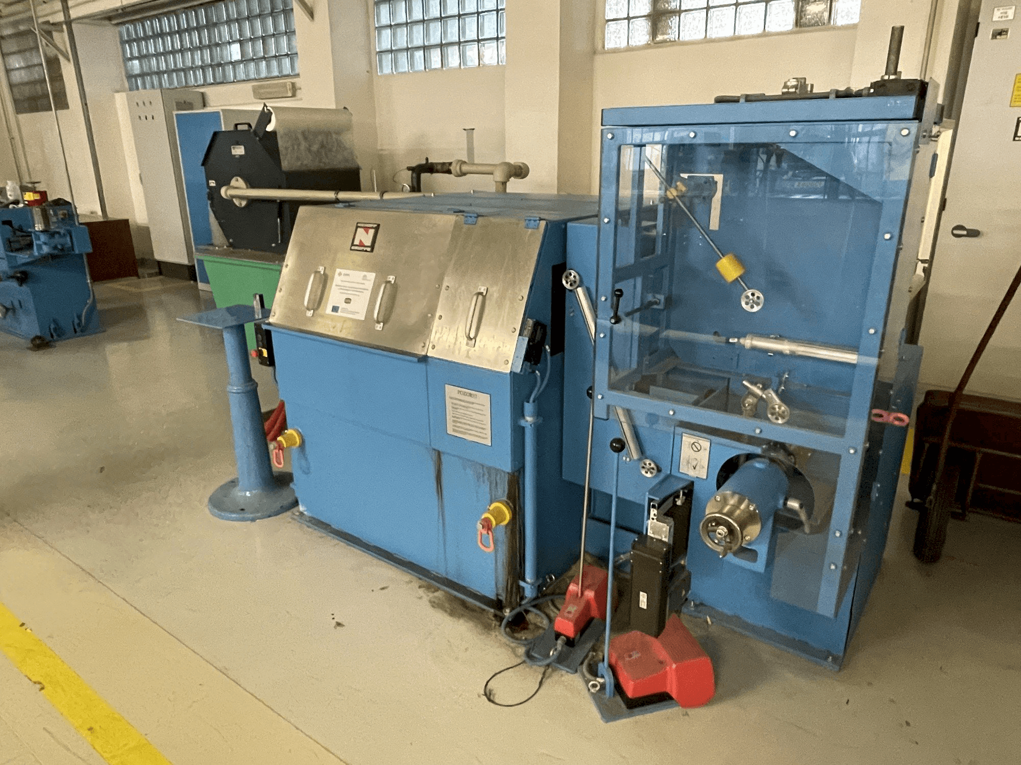 Vooraanzicht van Niehoff SG 5.1.G.E. machine