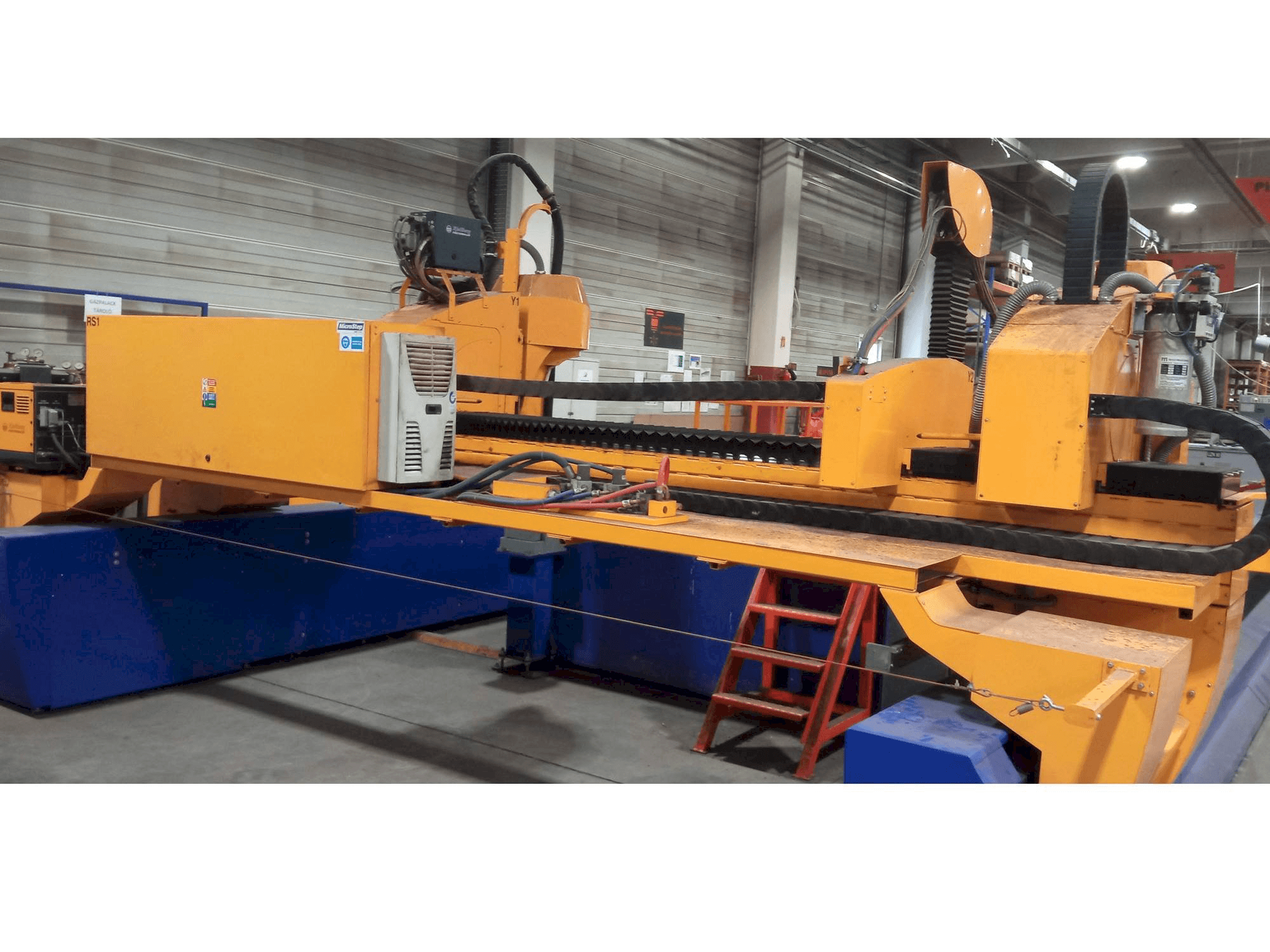 Vooraanzicht van MicroStep MG 7501.20 machine