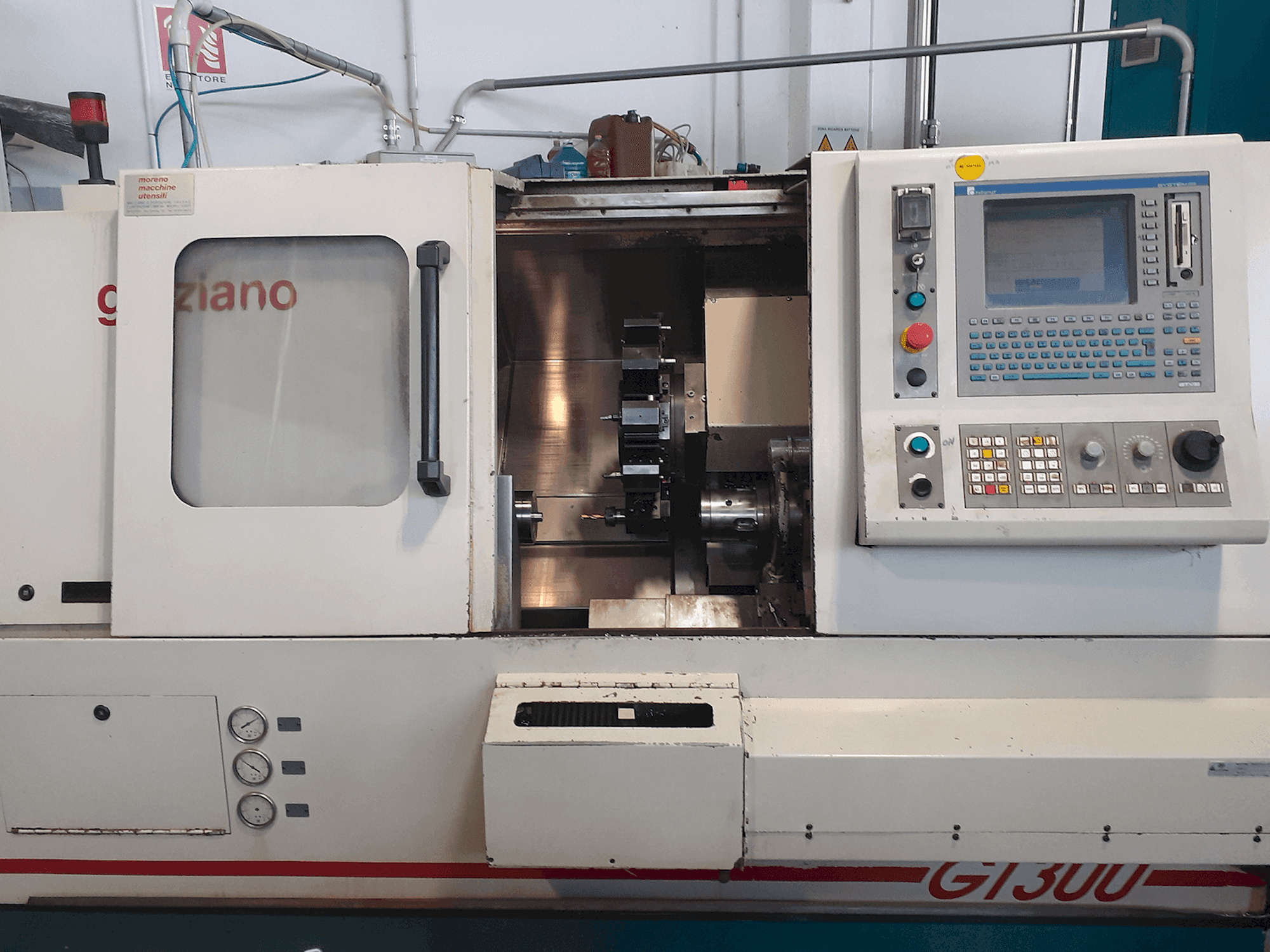 Vooraanzicht van Graziano GT 300 machine