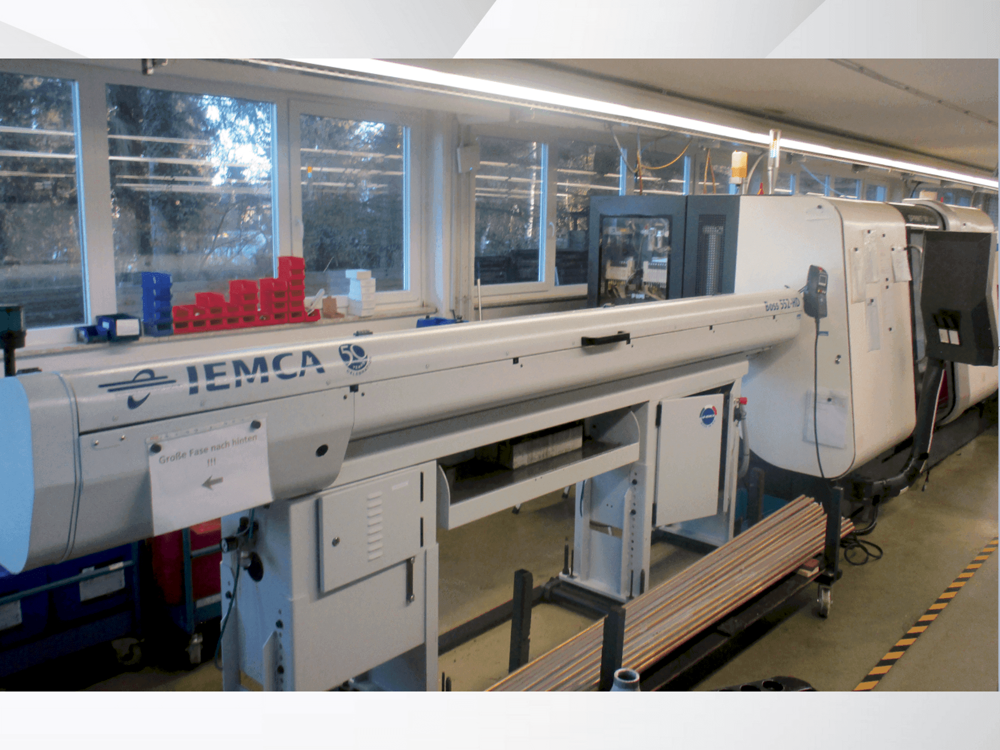 Vooraanzicht van Gildemeister Sprint 50 Linear machine
