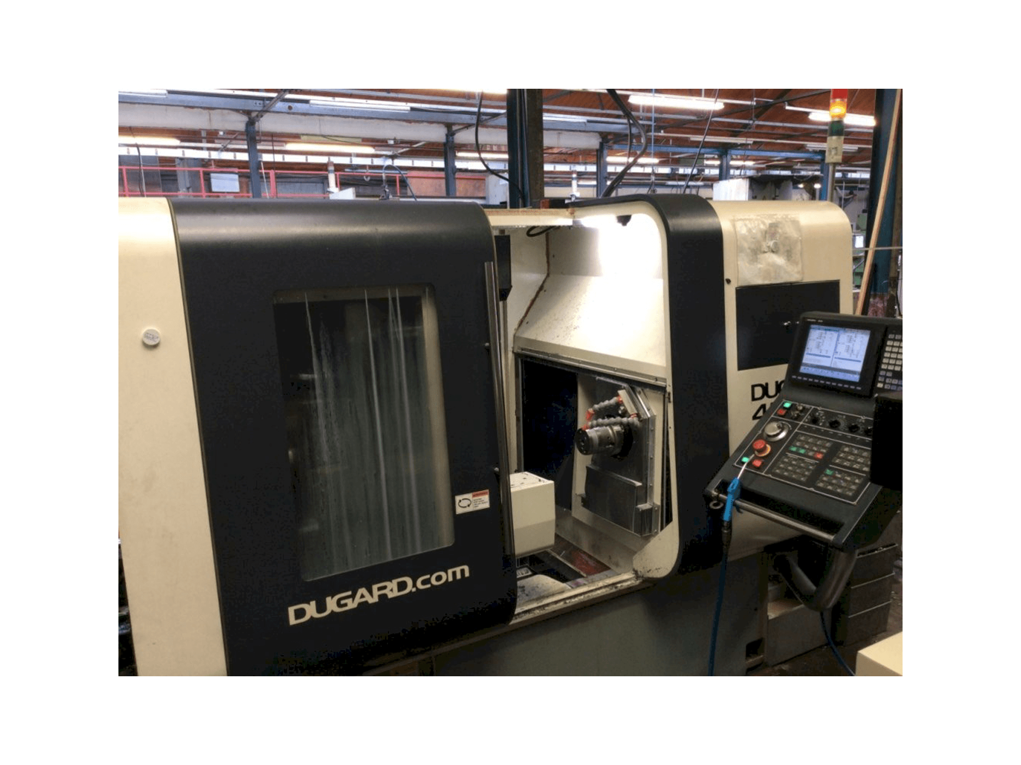 Vooraanzicht van Dugard 42 TT machine