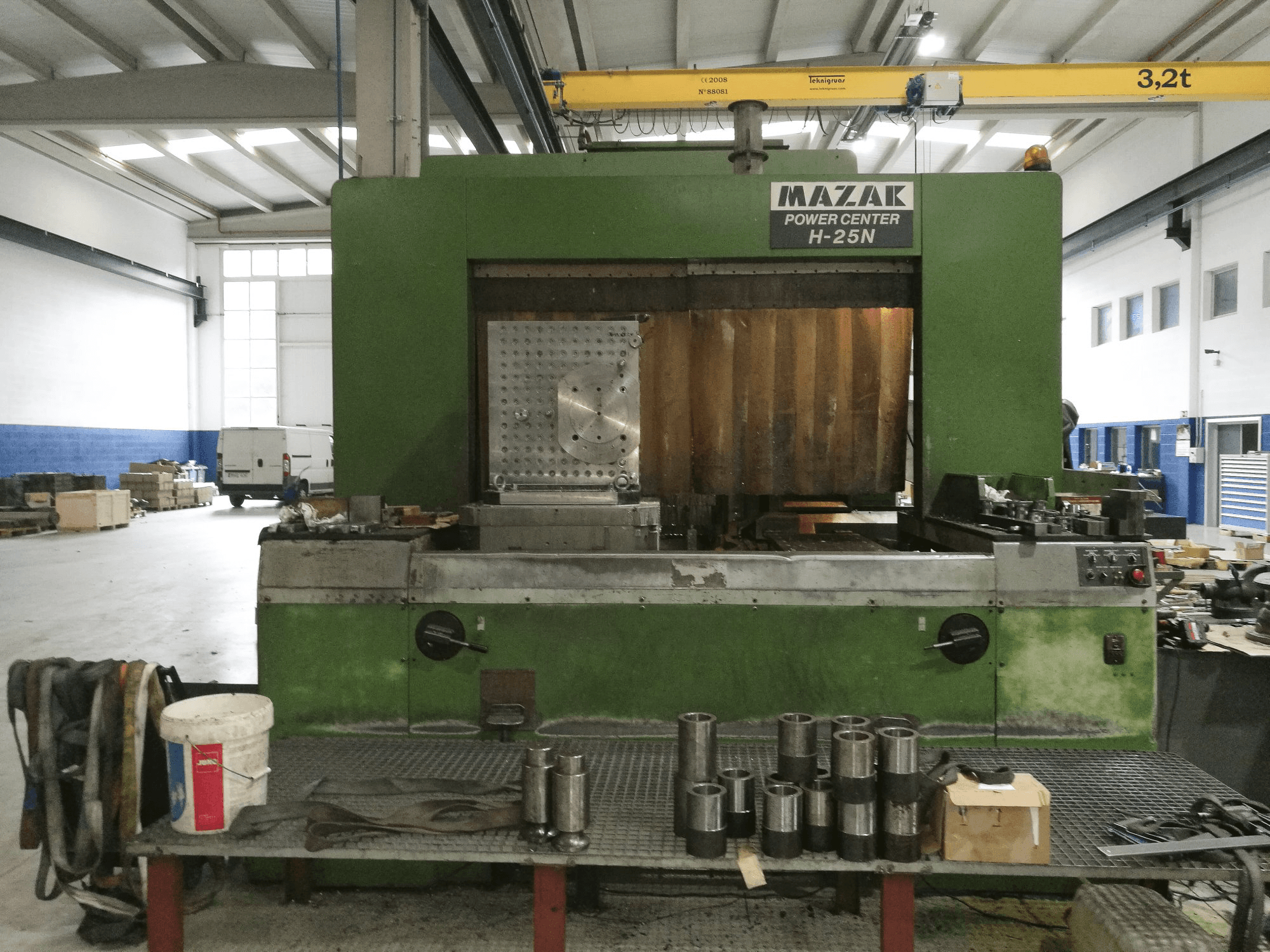 Werkruimte 1 van Mazak H-25N machine