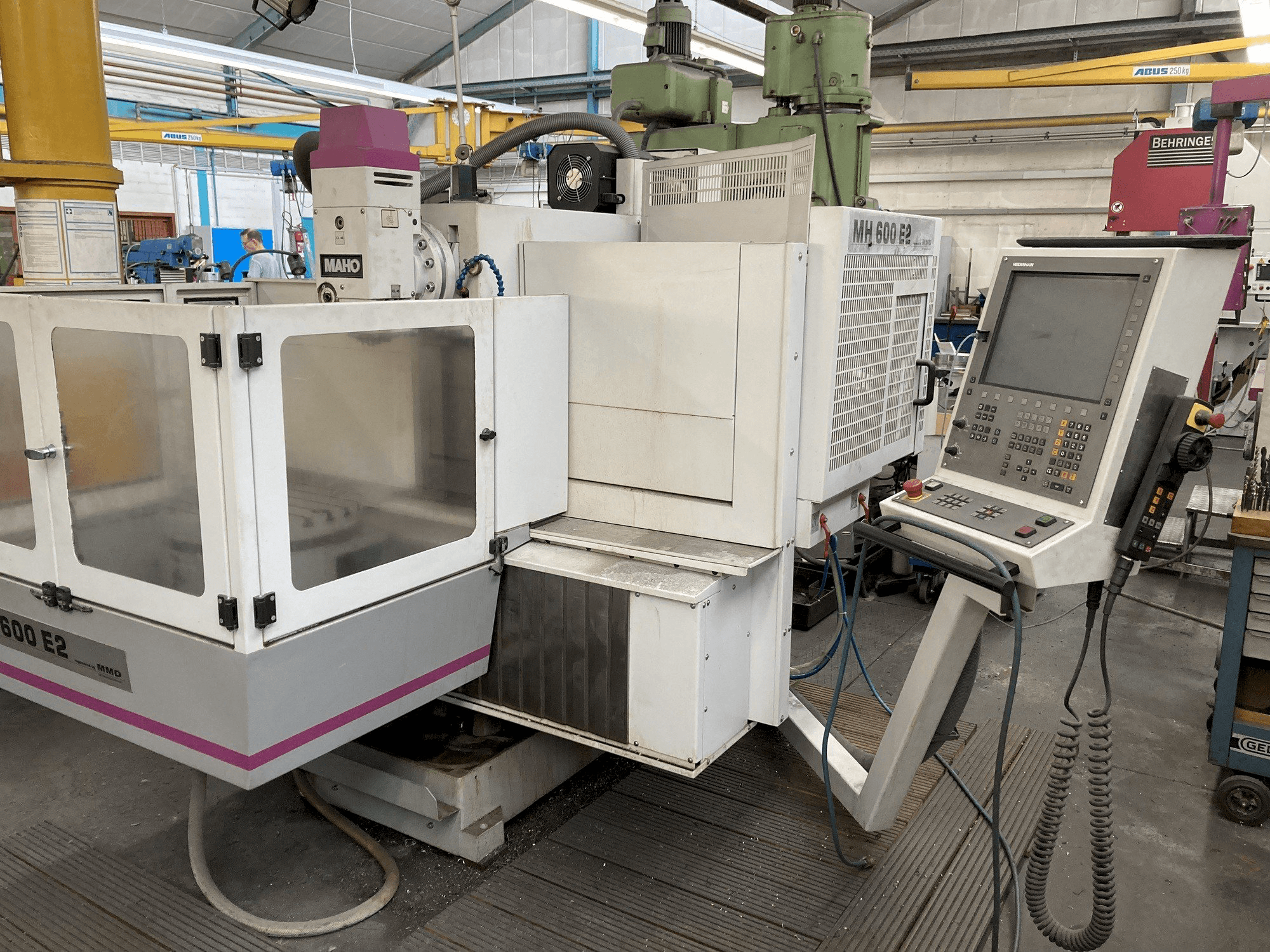 Vooraanzicht van Maho MH 600 E2 machine