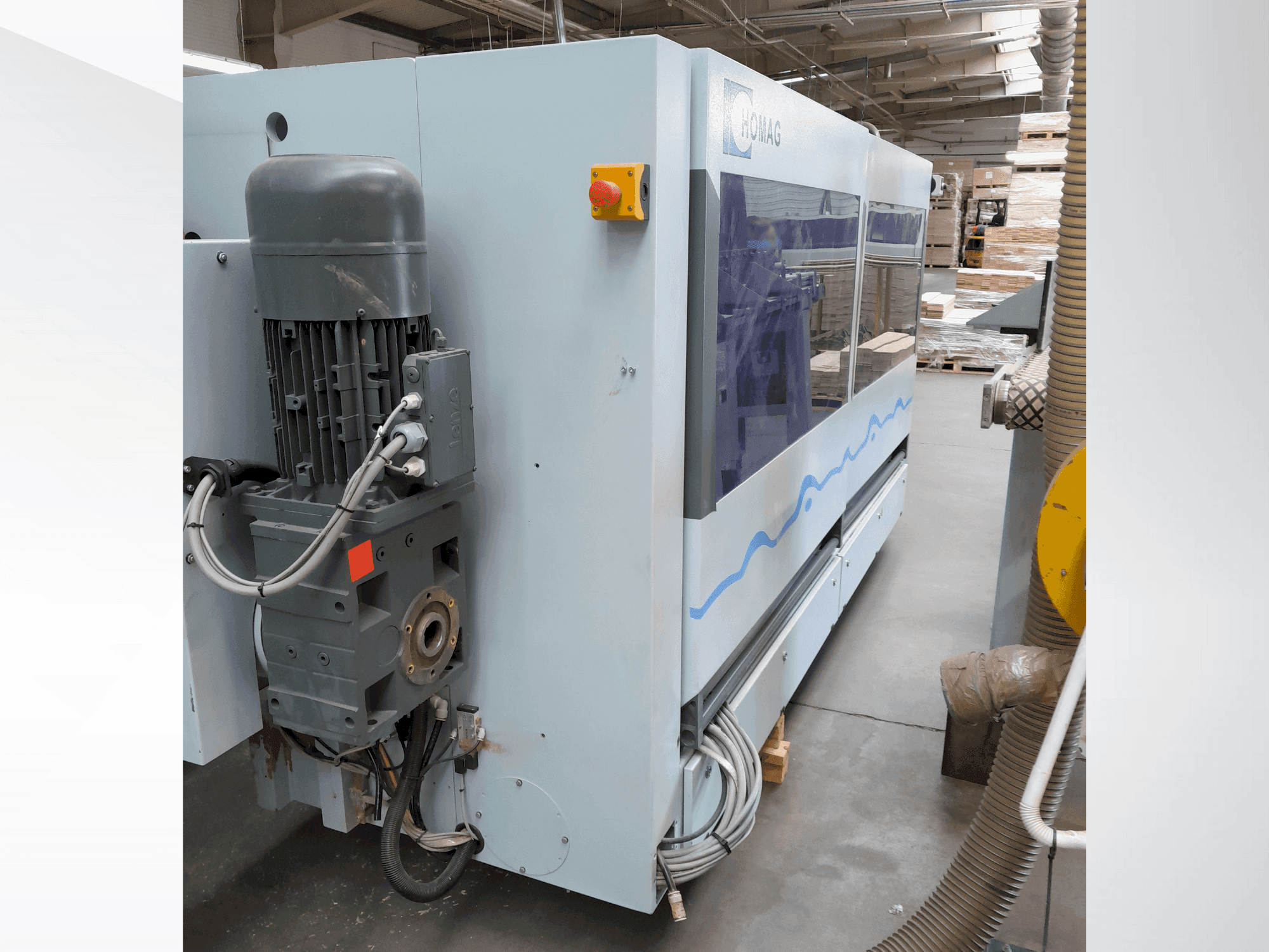 Vooraanzicht van HOMAG PROFI FPL265/6/10/PW/N machine