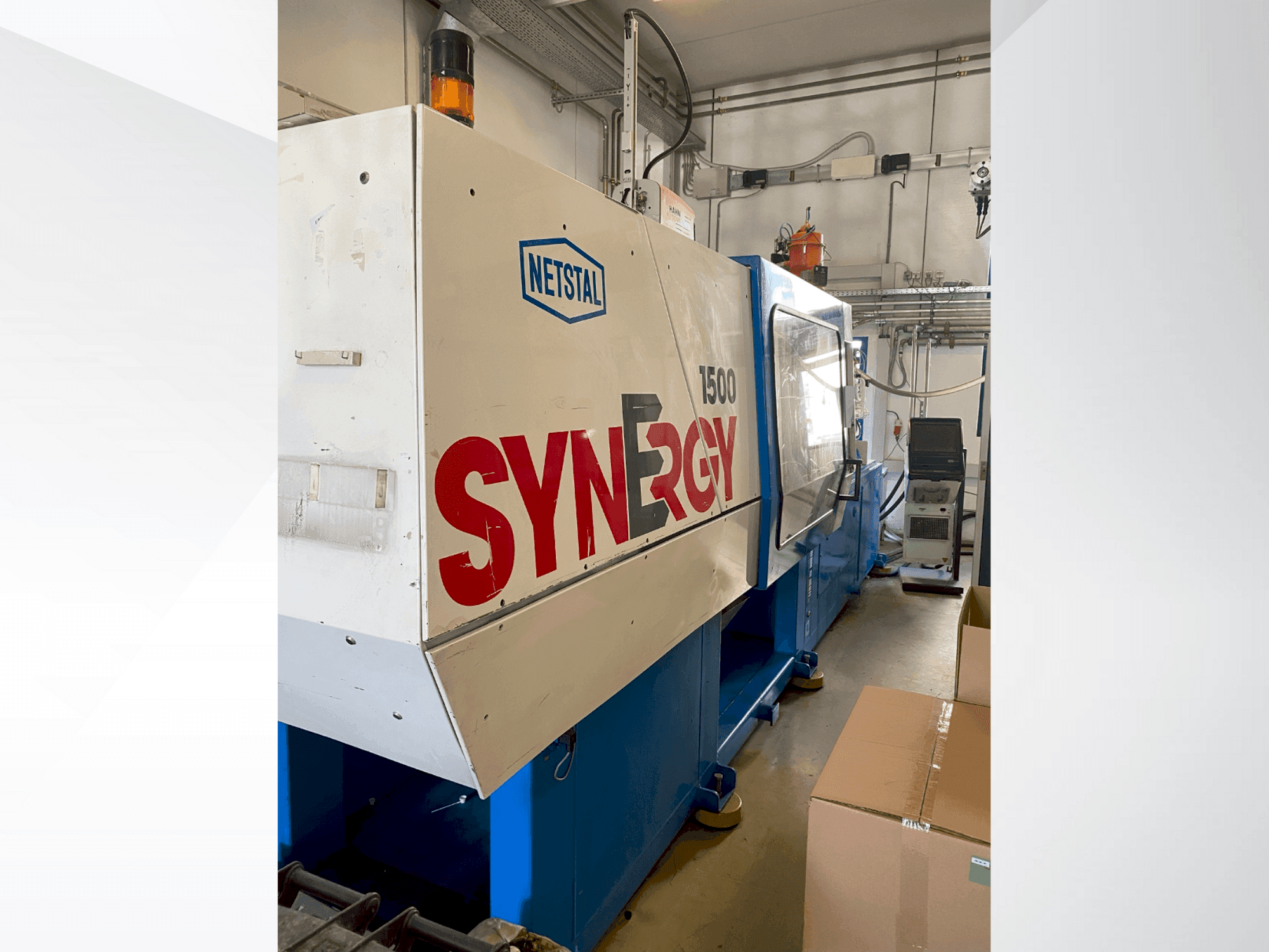 Vooraanzicht van Netstal S-1500-900 machine