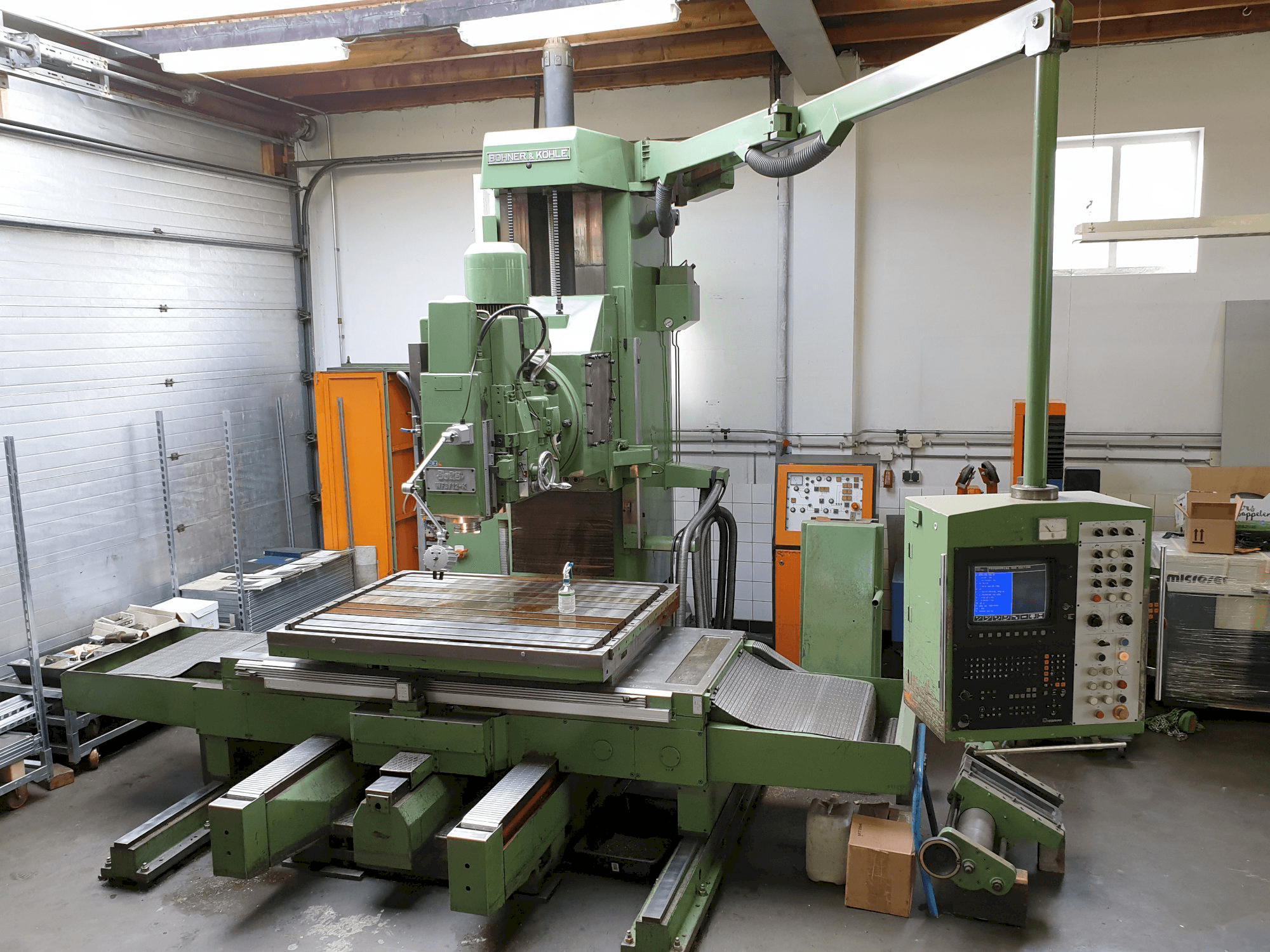 Vooraanzicht van Bokö WF3 machine