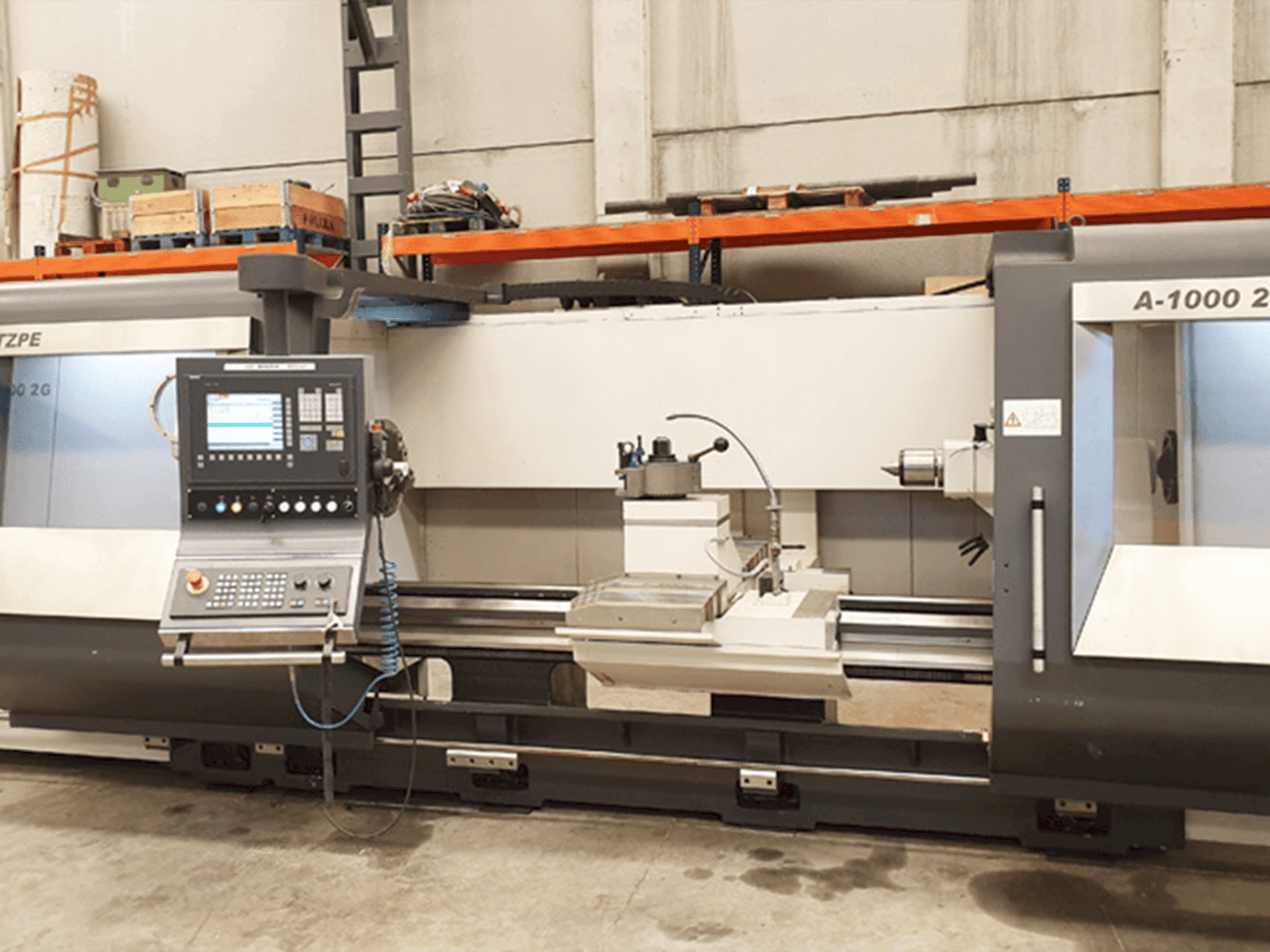 Vooraanzicht van Gurutzpe A-1000 2G machine