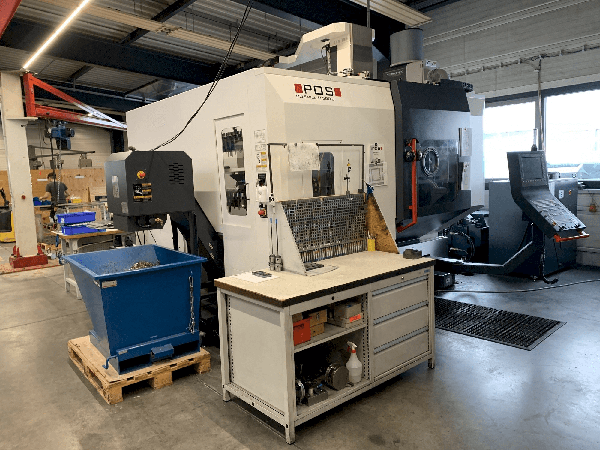 Vooraanzicht van POSmill H 500 U machine