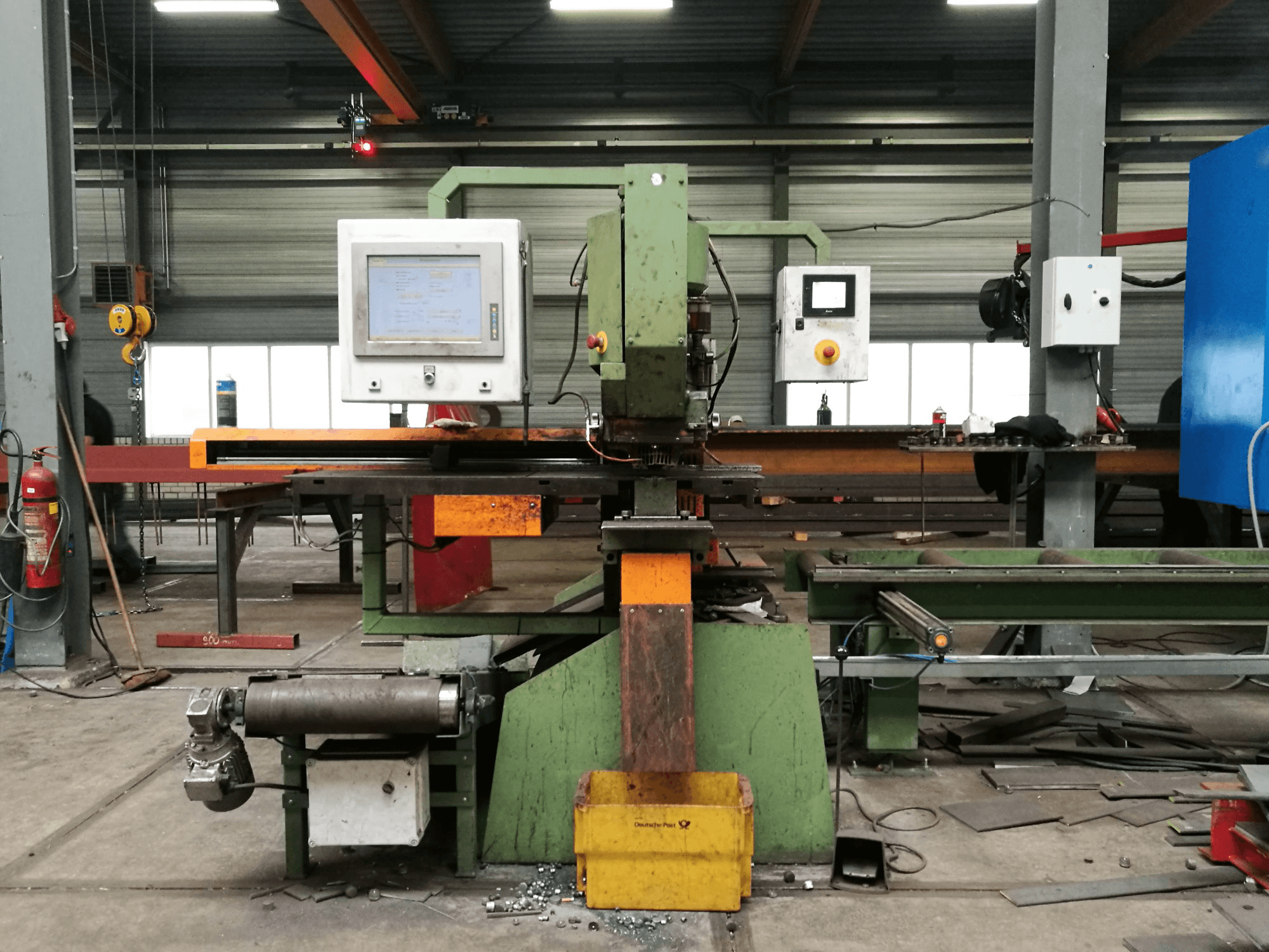 Vooraanzicht van Peddinghaus Peddimax No. 1 machine