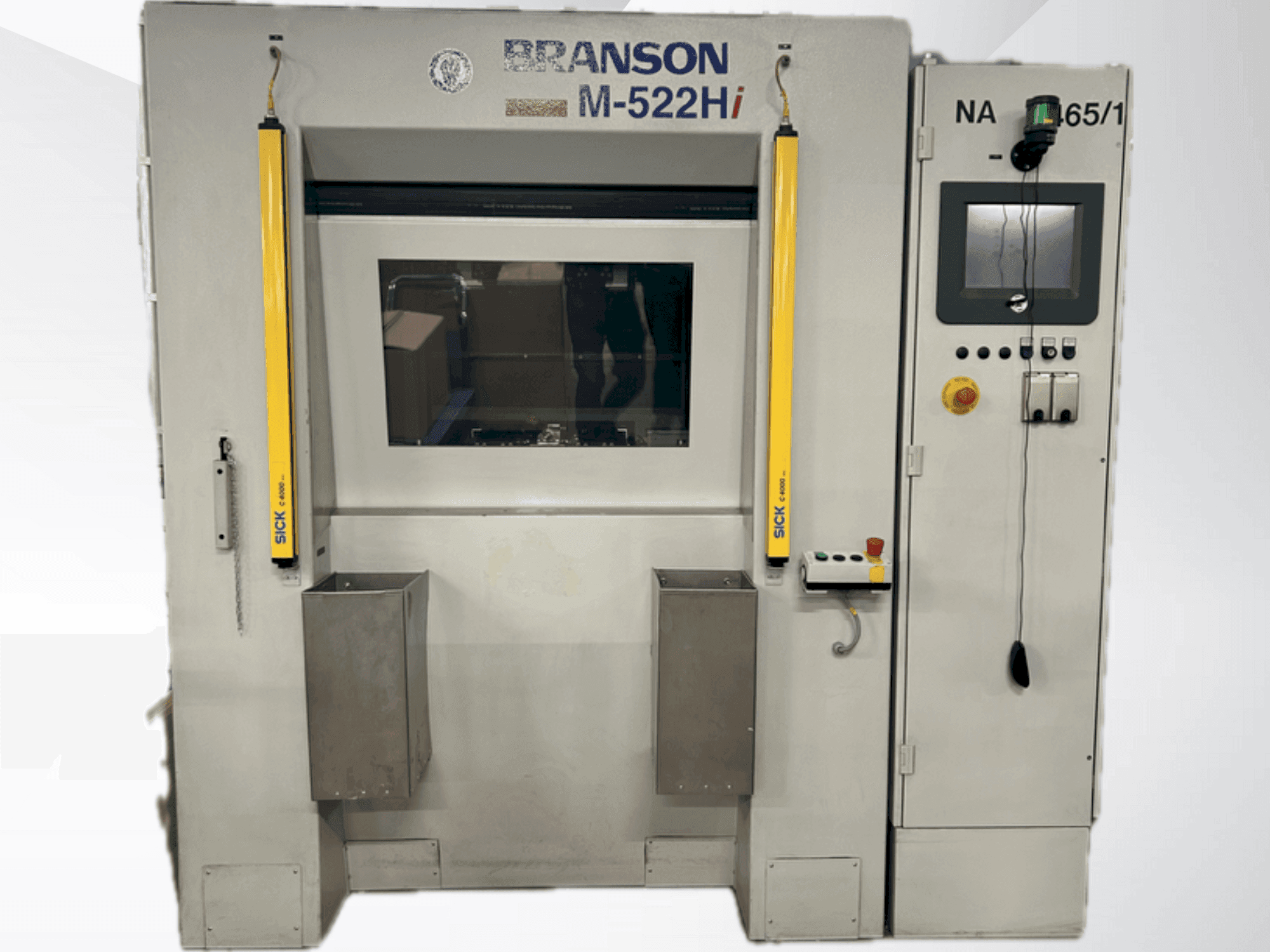 Vooraanzicht van BRANSON M-522Hi machine
