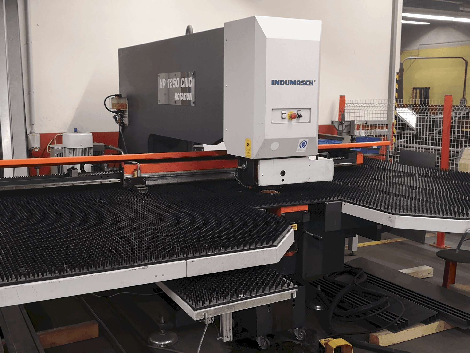 Vooraanzicht van IMAC HP 1250 INDEX machine