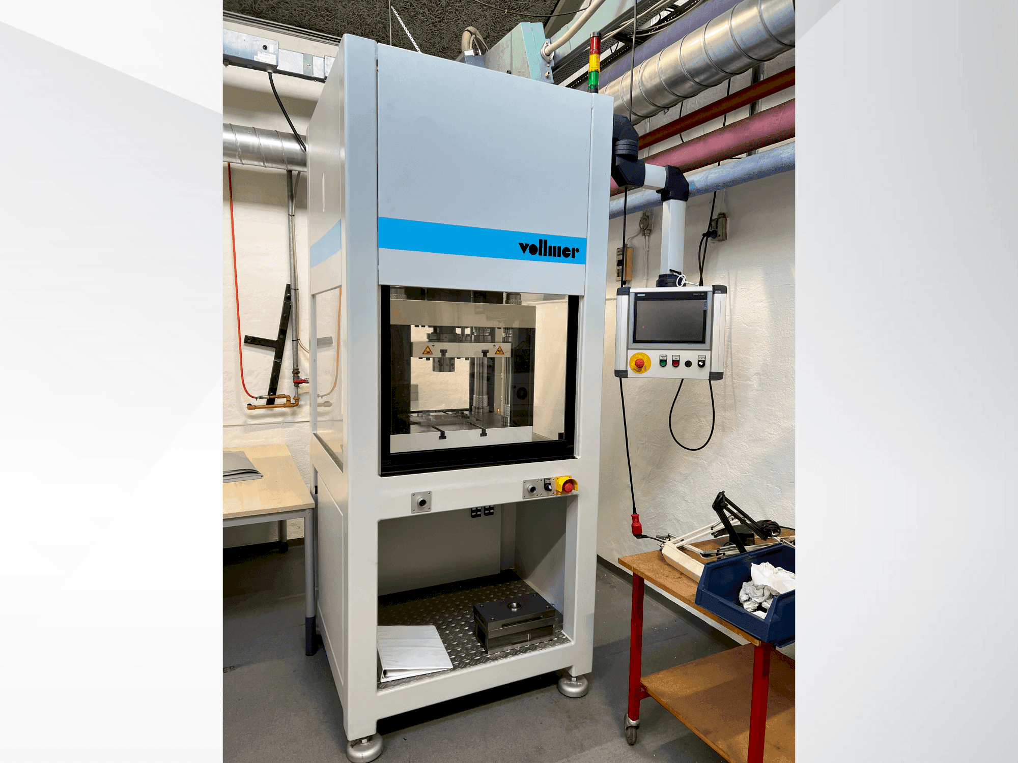 Vooraanzicht van VOLLMER W 2506 machine