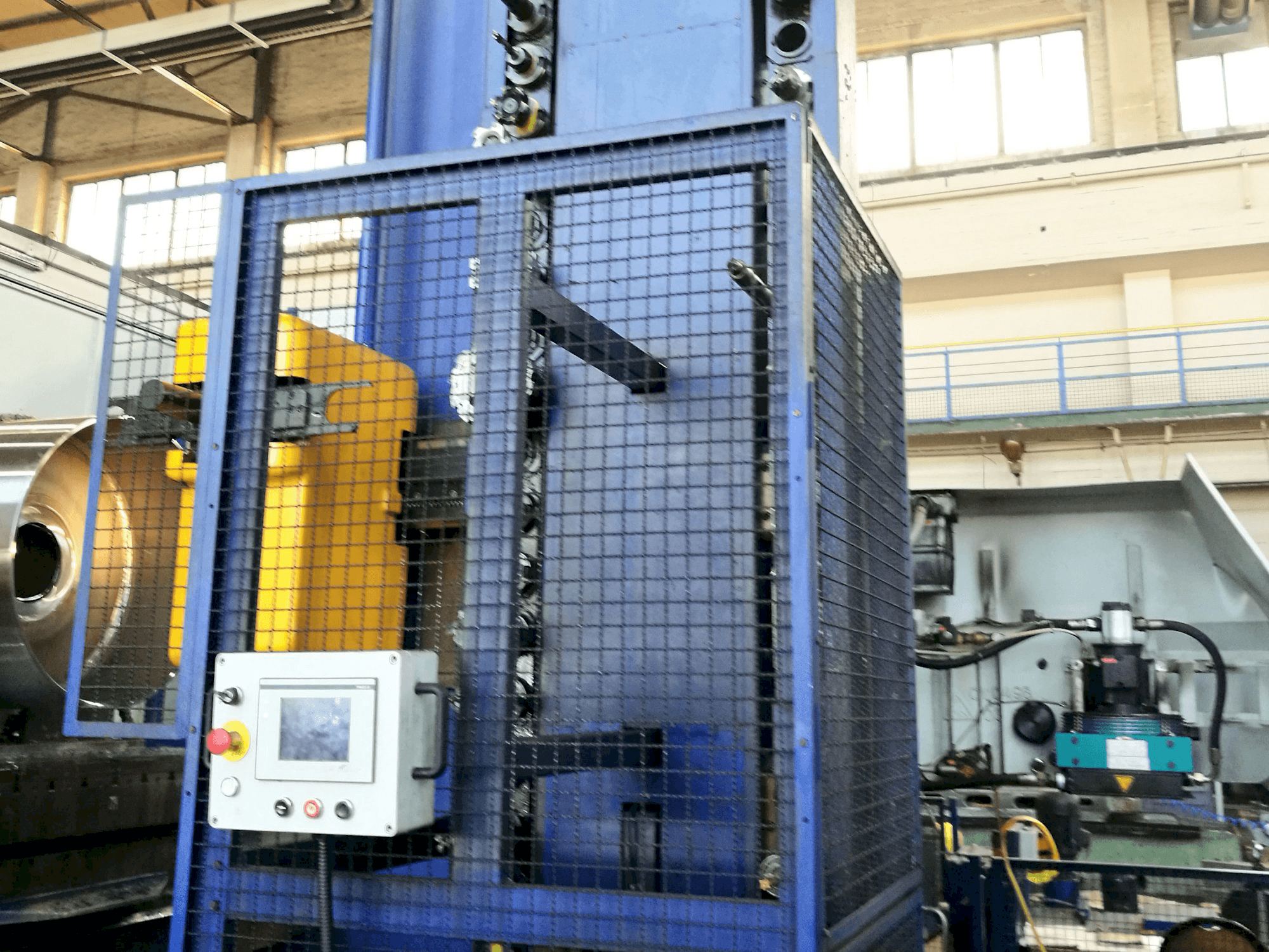 Detail van TOS WHN 130 MC machine