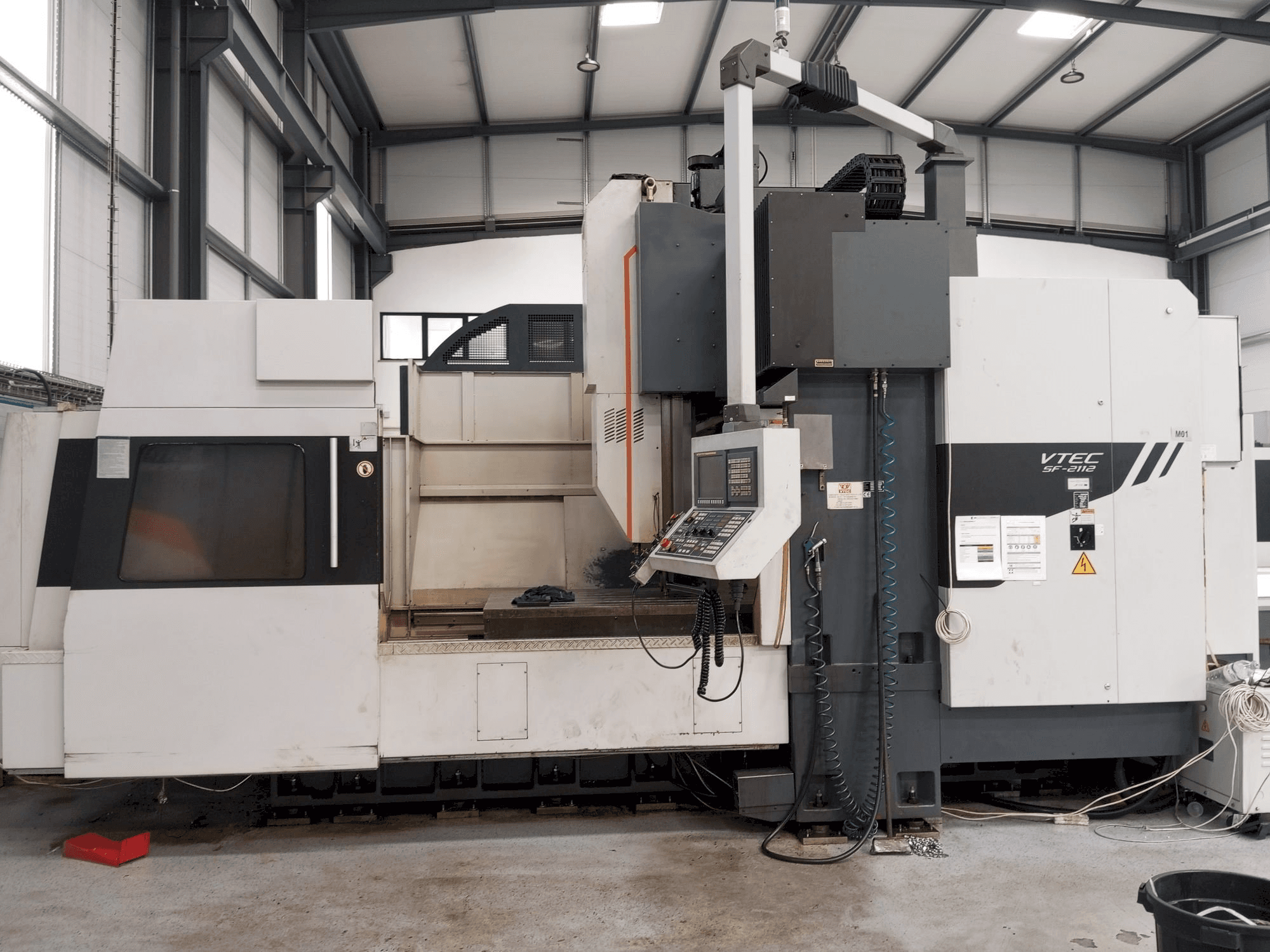 Vooraanzicht van Vision Wide VTEC SF-2112 machine