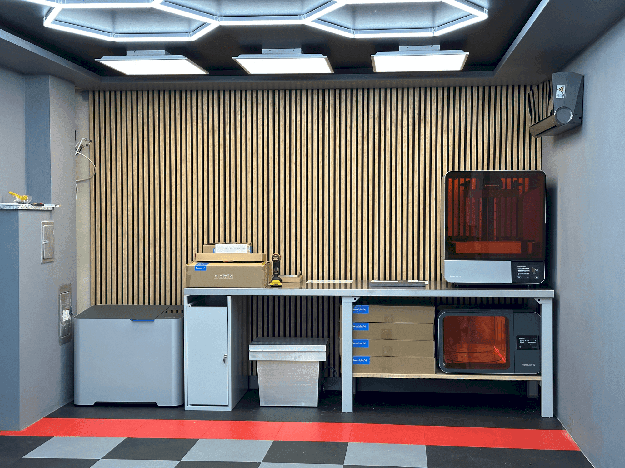 Vooraanzicht van FORMLABS 4L machine