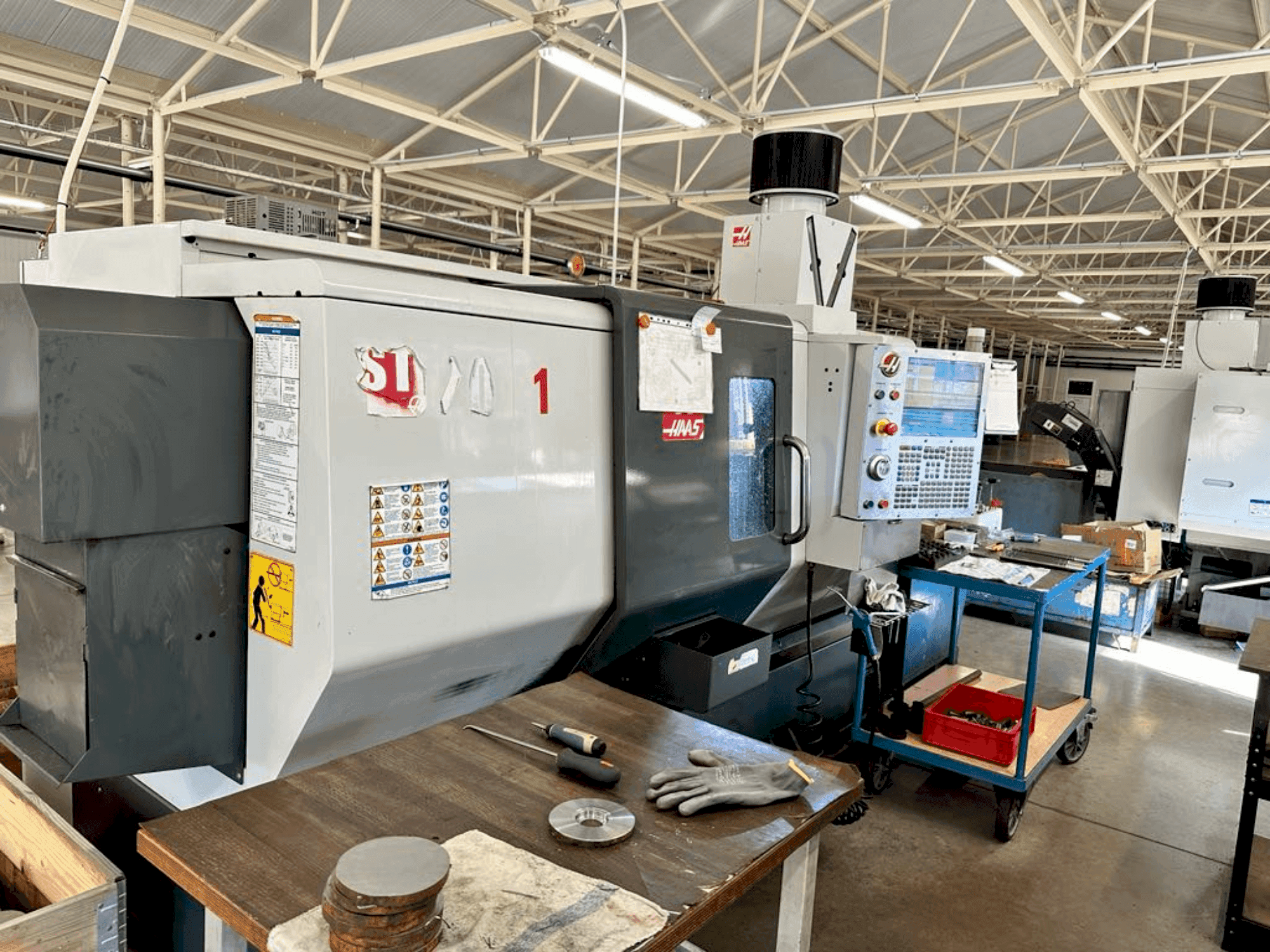 Vooraanzicht van HAAS ST-20Y machine