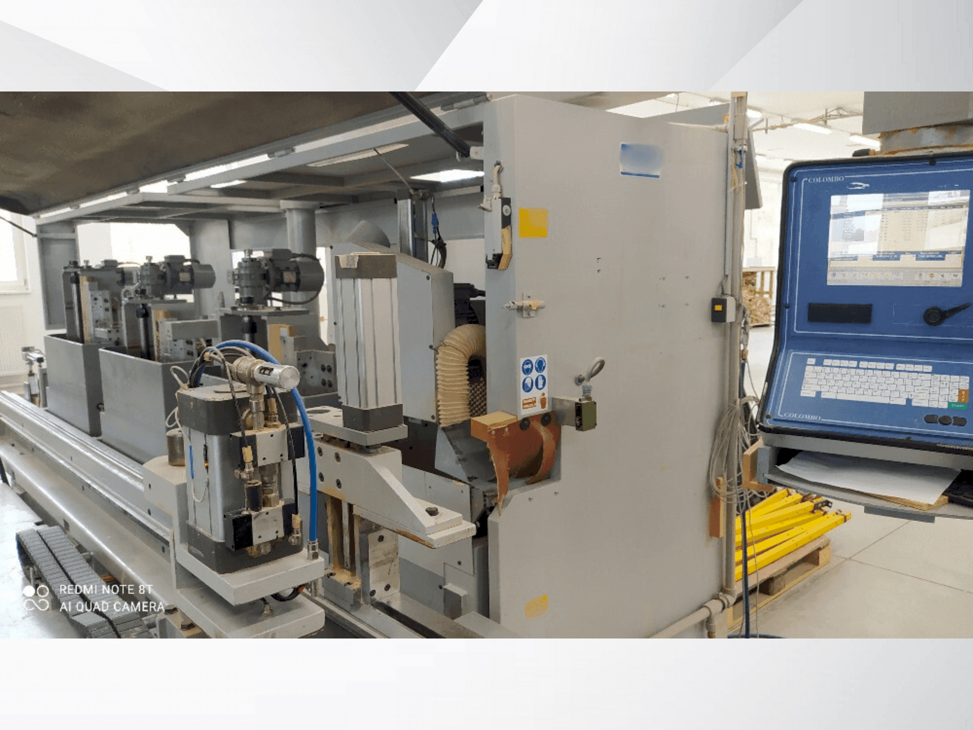 Vooraanzicht van Colombo Colombo AM 60 machine