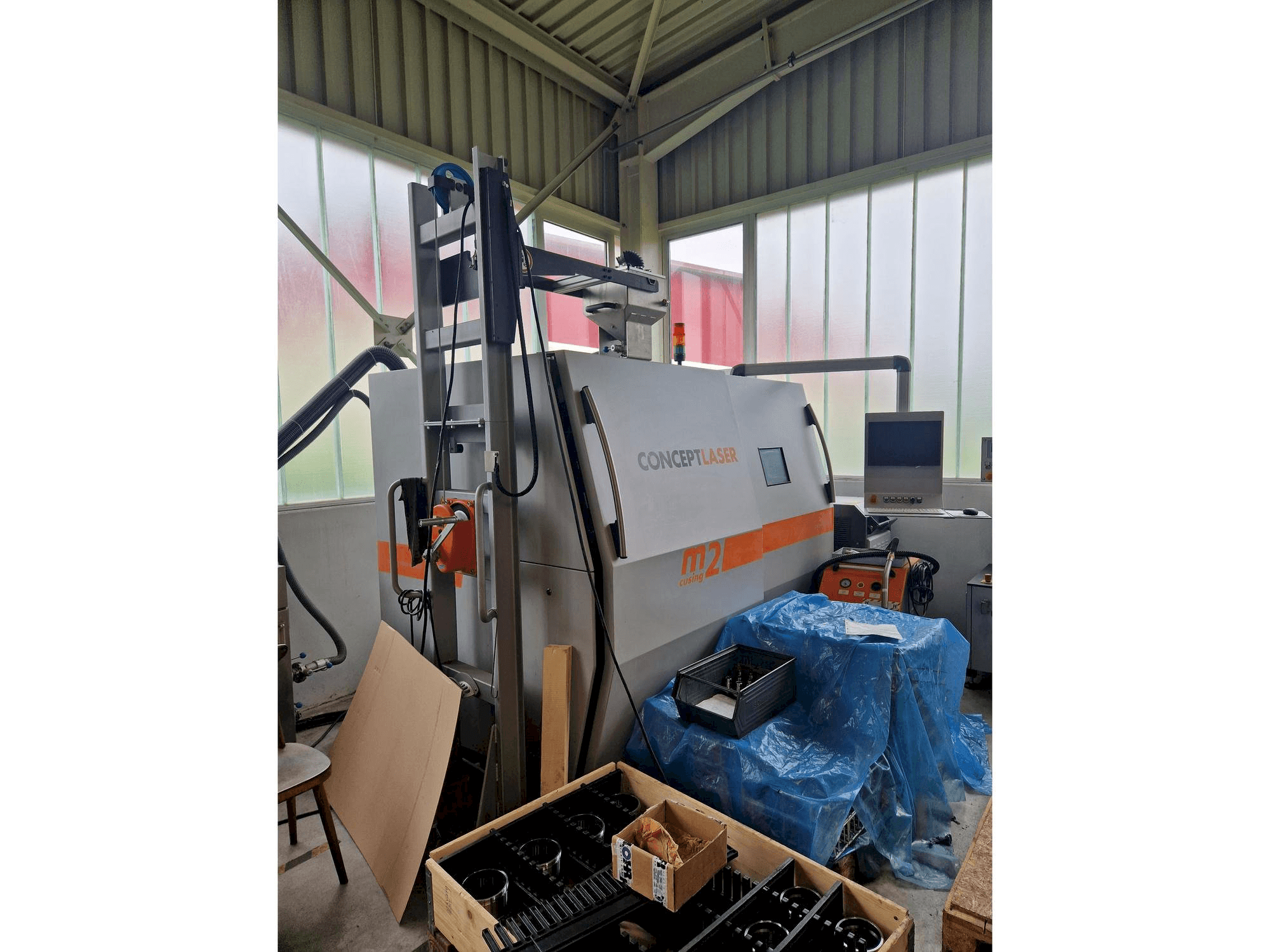 Vooraanzicht van CONCEPT LASER M2 cusing machine