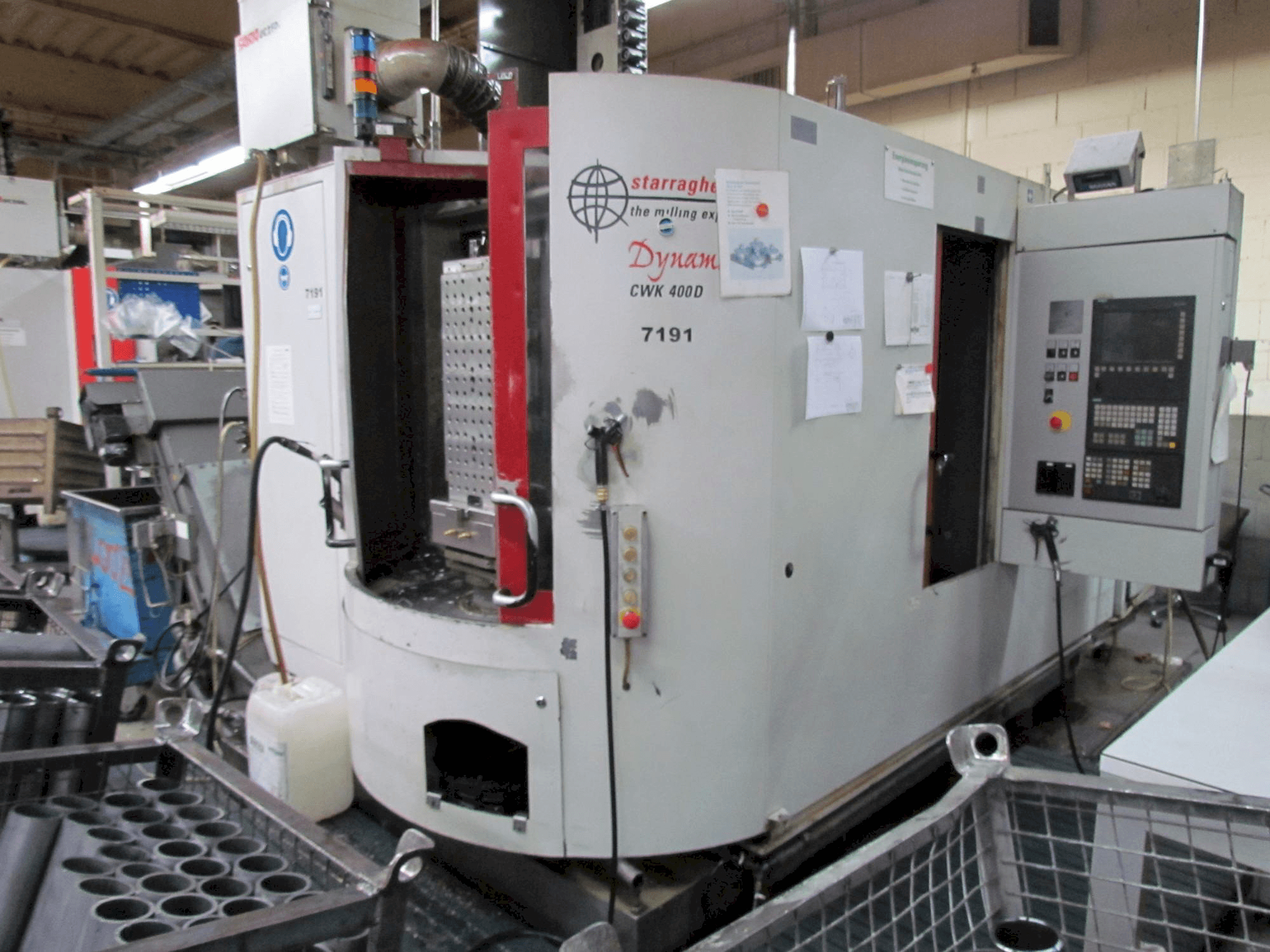 Vooraanzicht van Heckert CWK 400 D machine