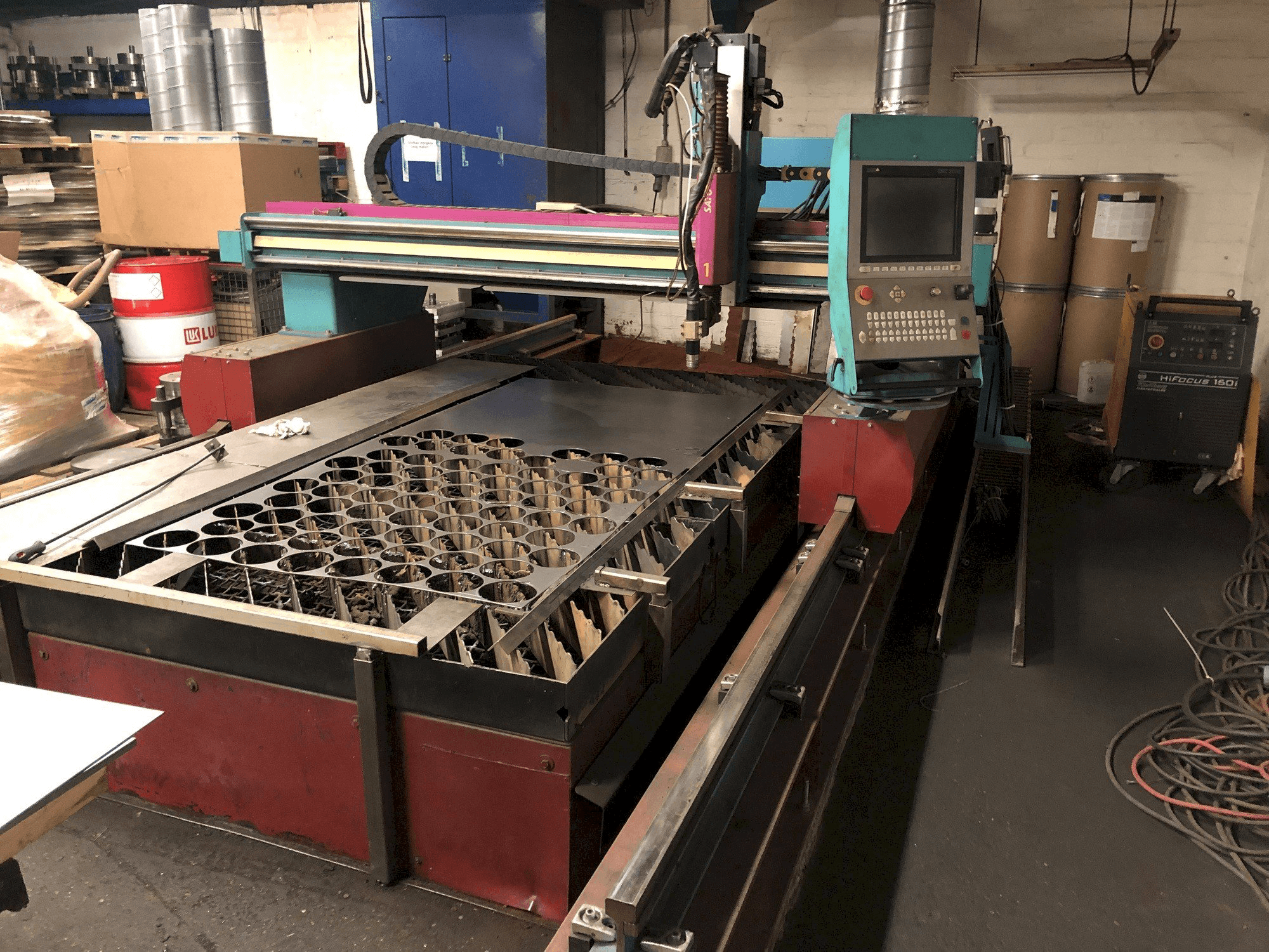 Vooraanzicht van SATO Satronik LS2000 machine